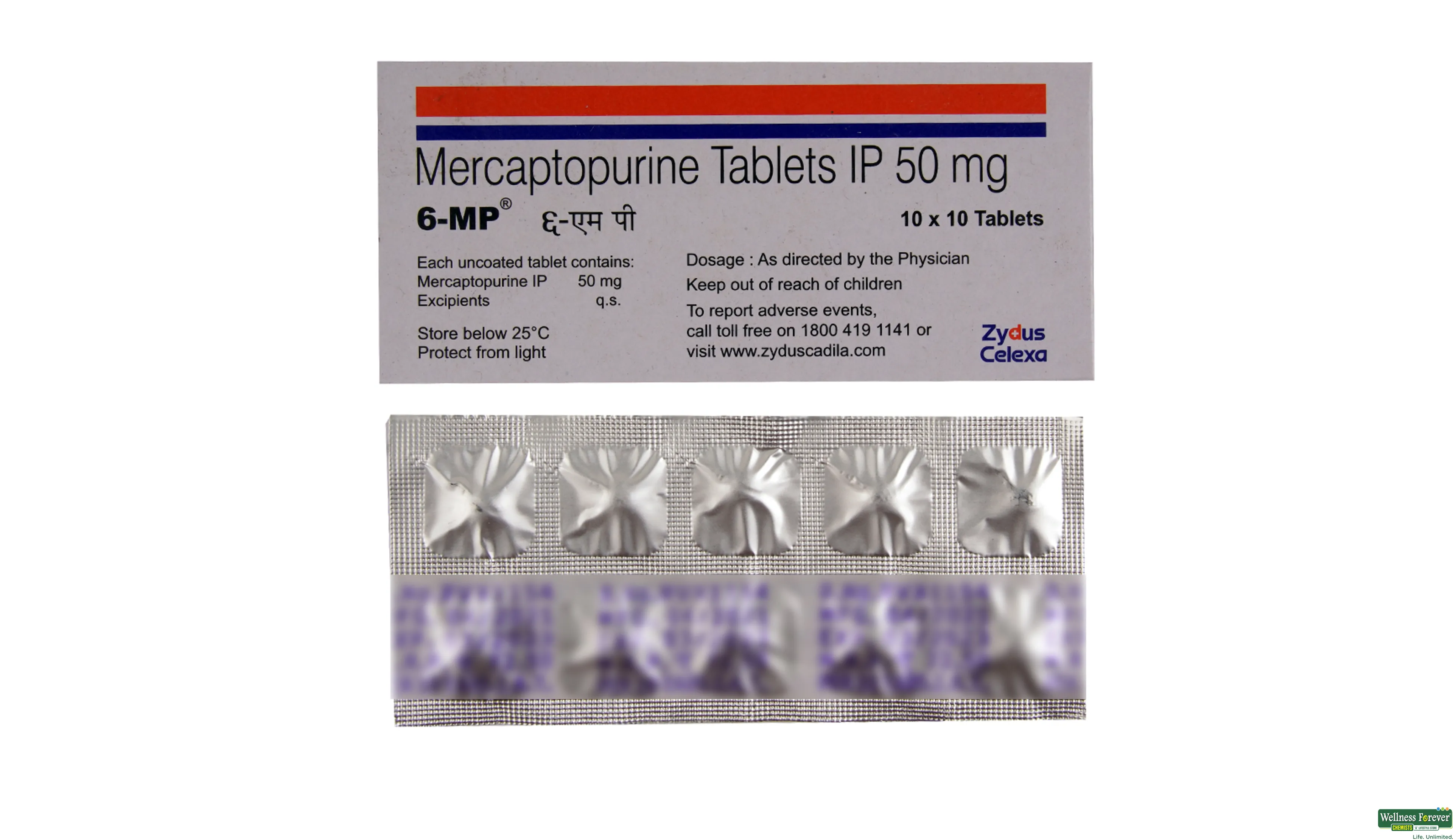 6-MP 50MG 10TAB- 2, 10TAB, null