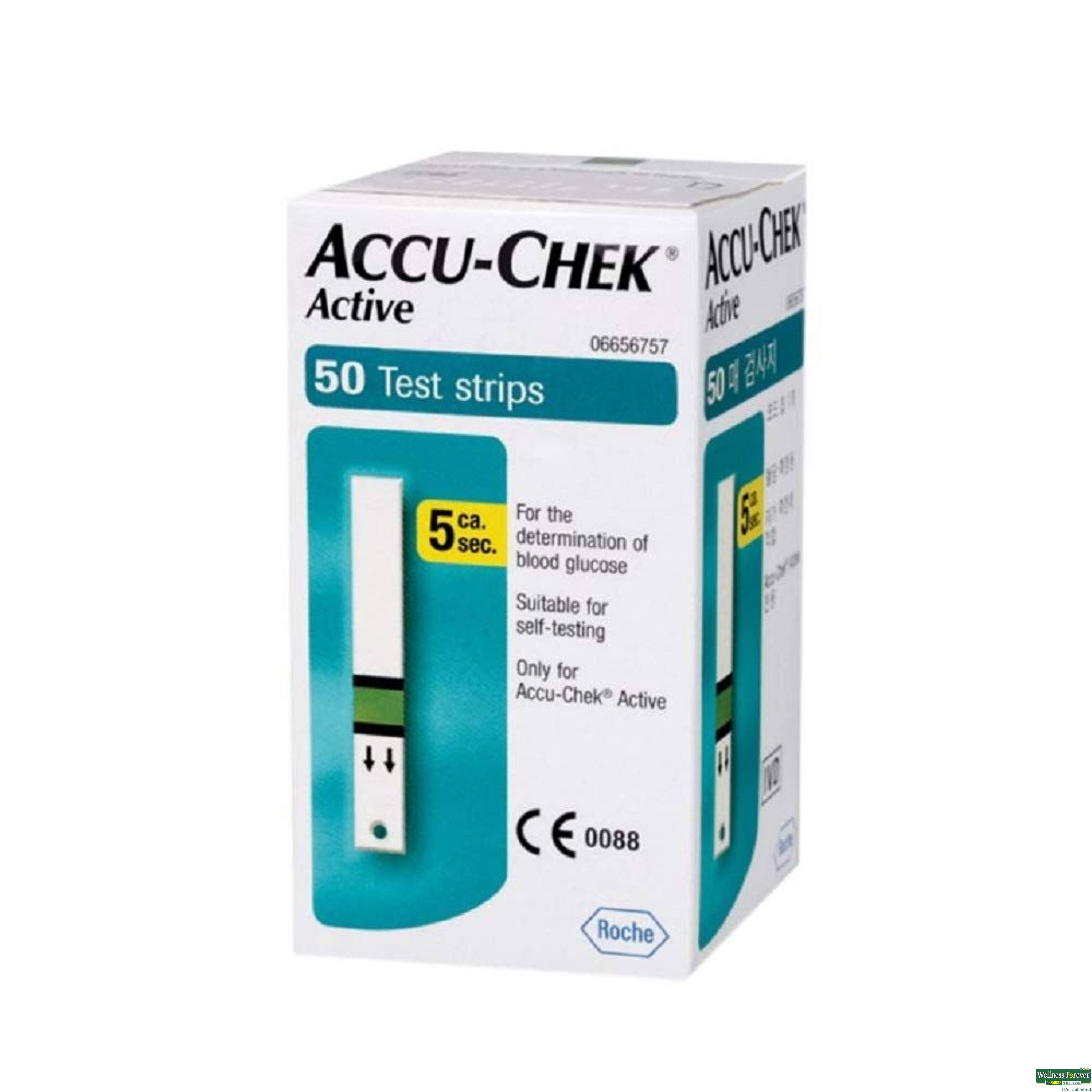 Accu-Chek Active Test Strips, 50 strips-image