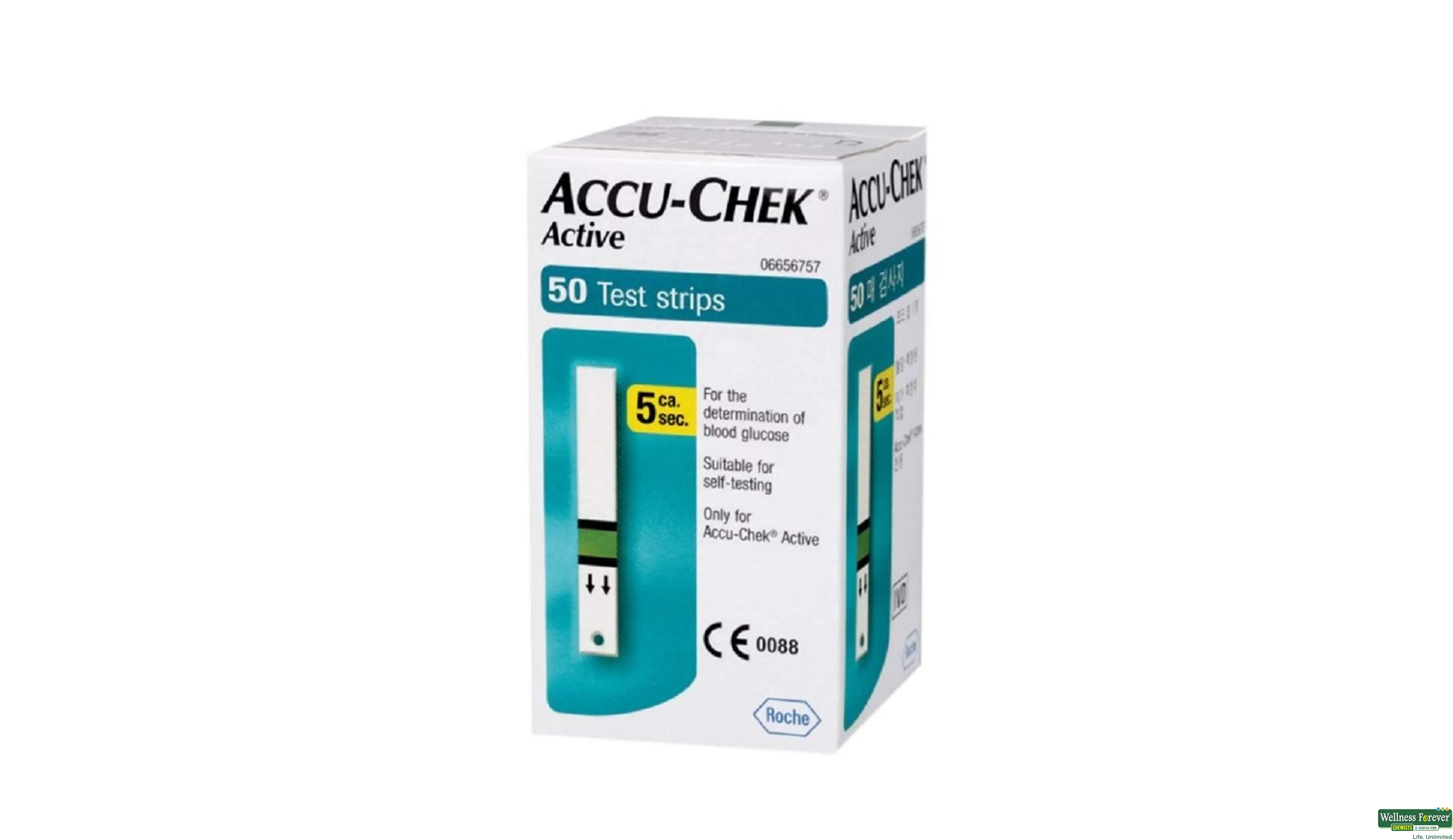 ACCU CHEK INSTANT BANDELETTES 50U 