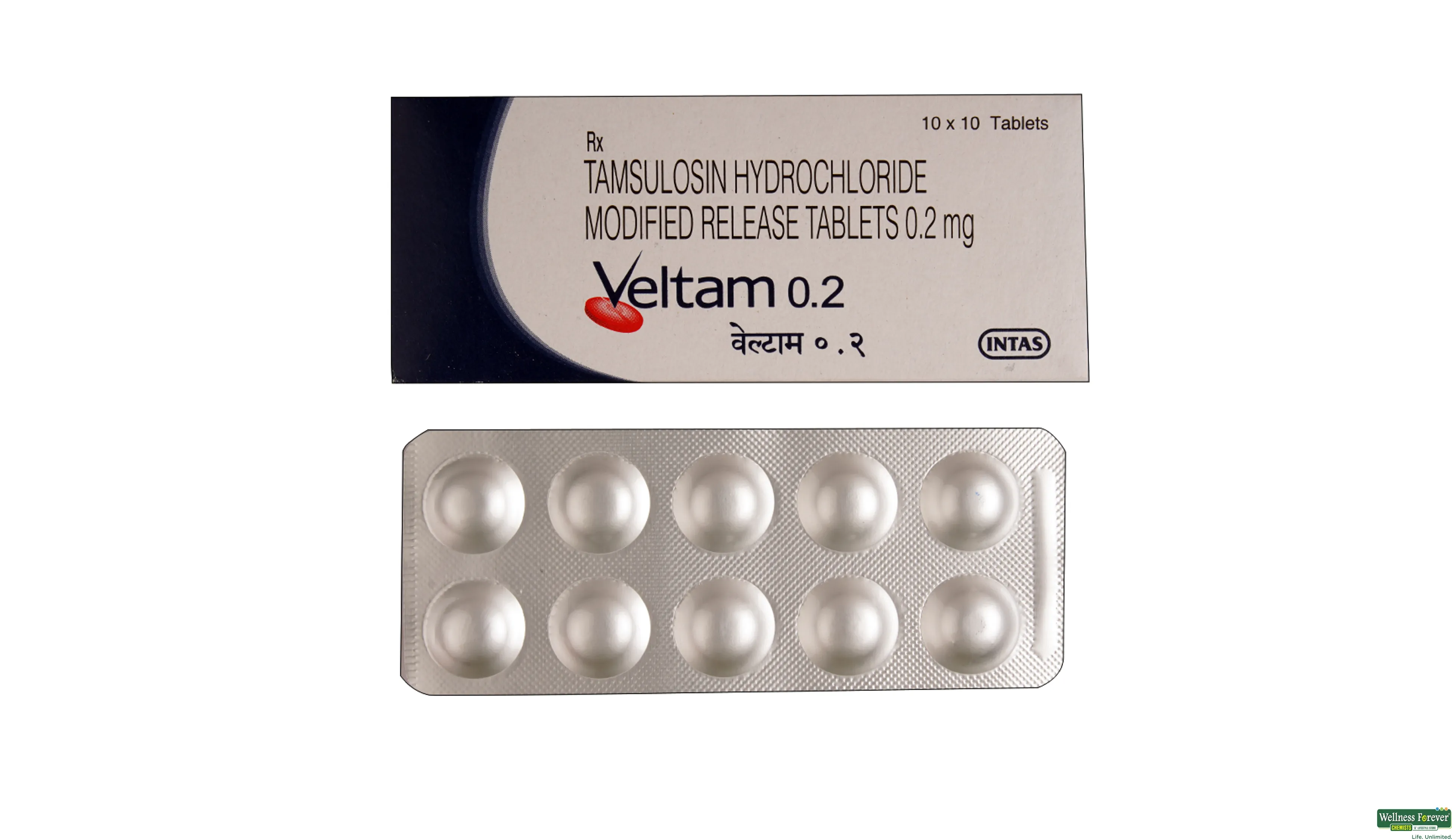 VELTAM 0.2MG 10TAB- 1, 10TAB, null