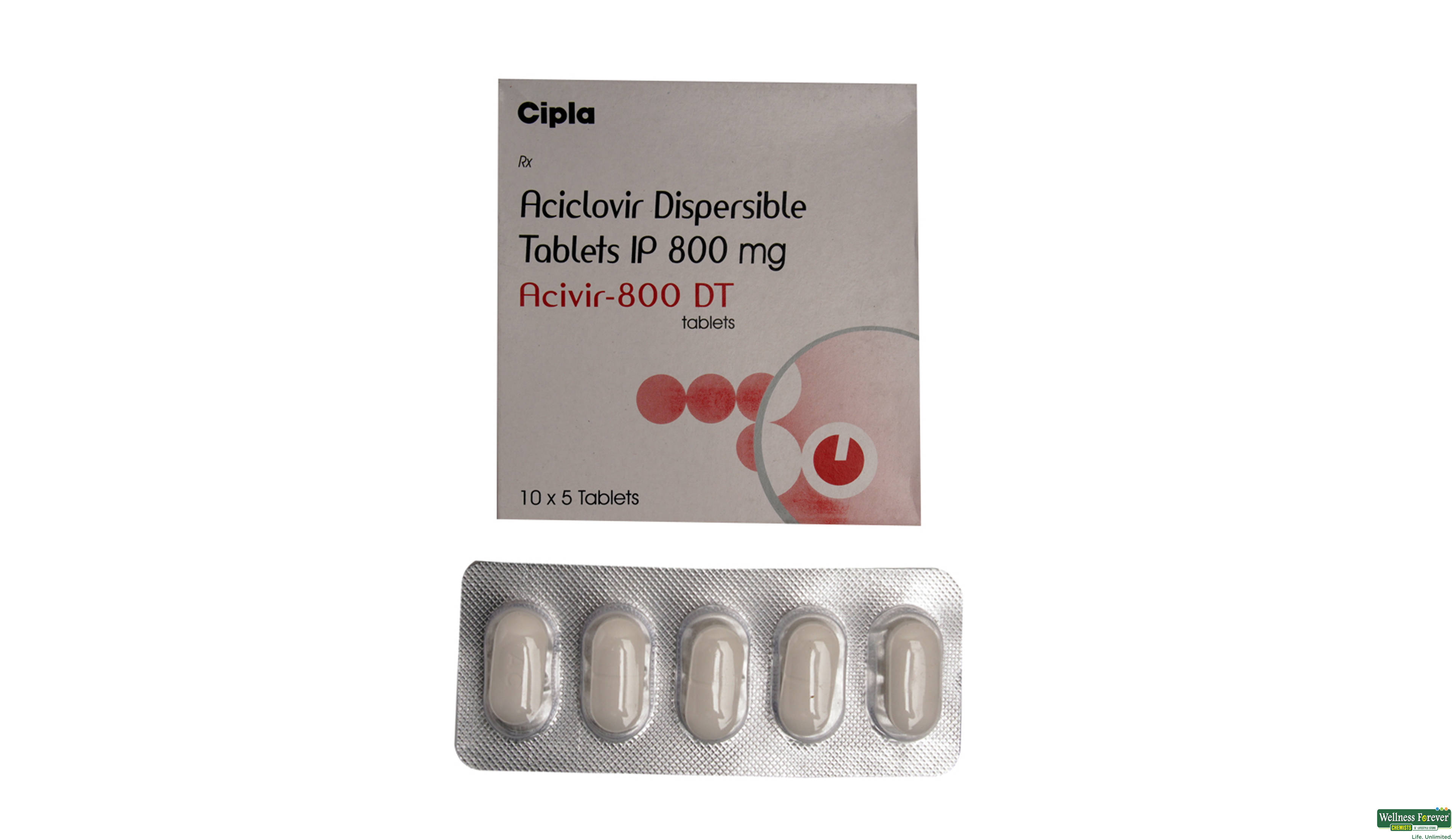 ACIVIR 800DT 5TAB ##- 1, 5TAB, 
