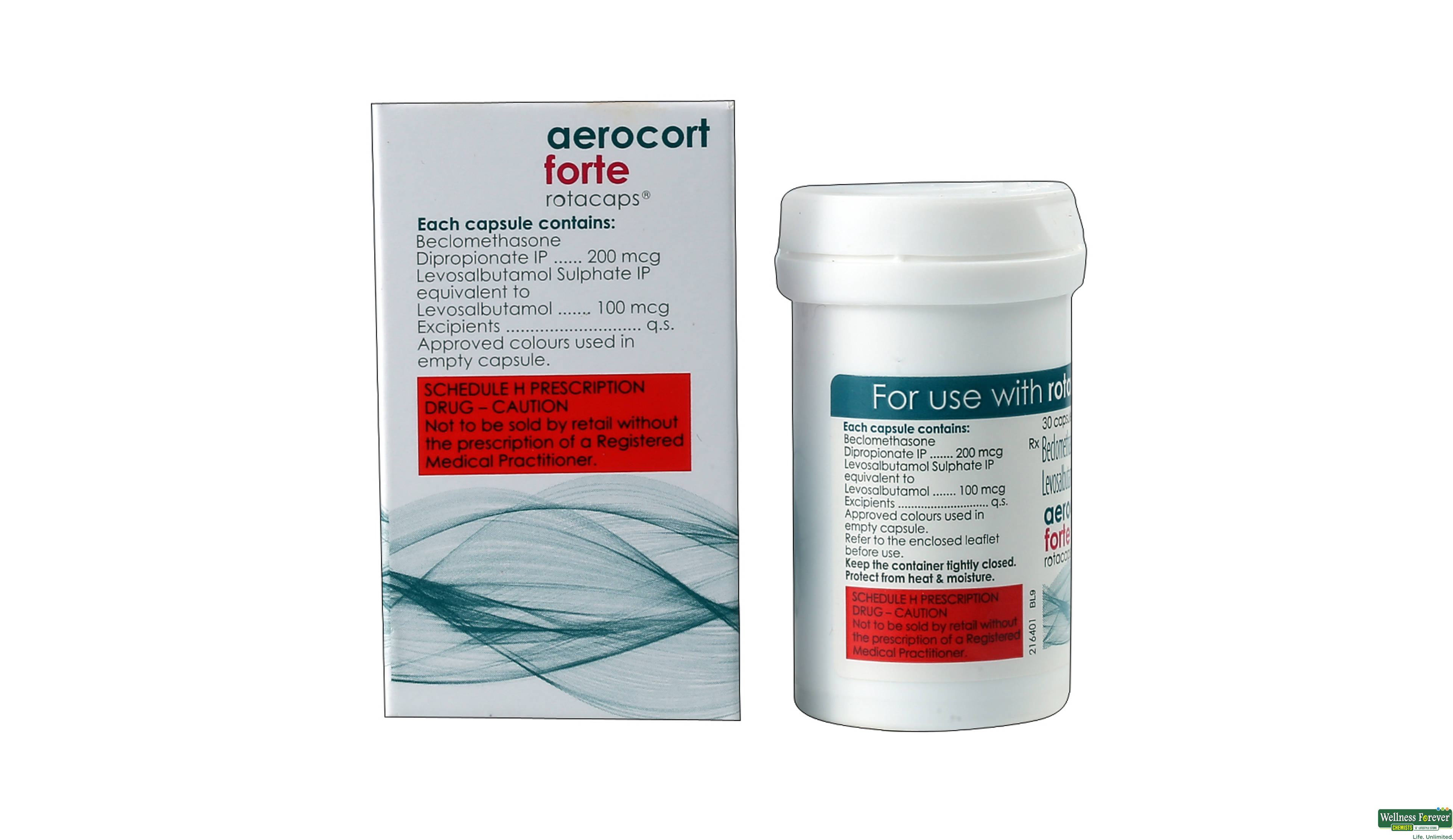 AEROCORT-FORTE ROTACAP 30CAP- 2, 30CAP, null