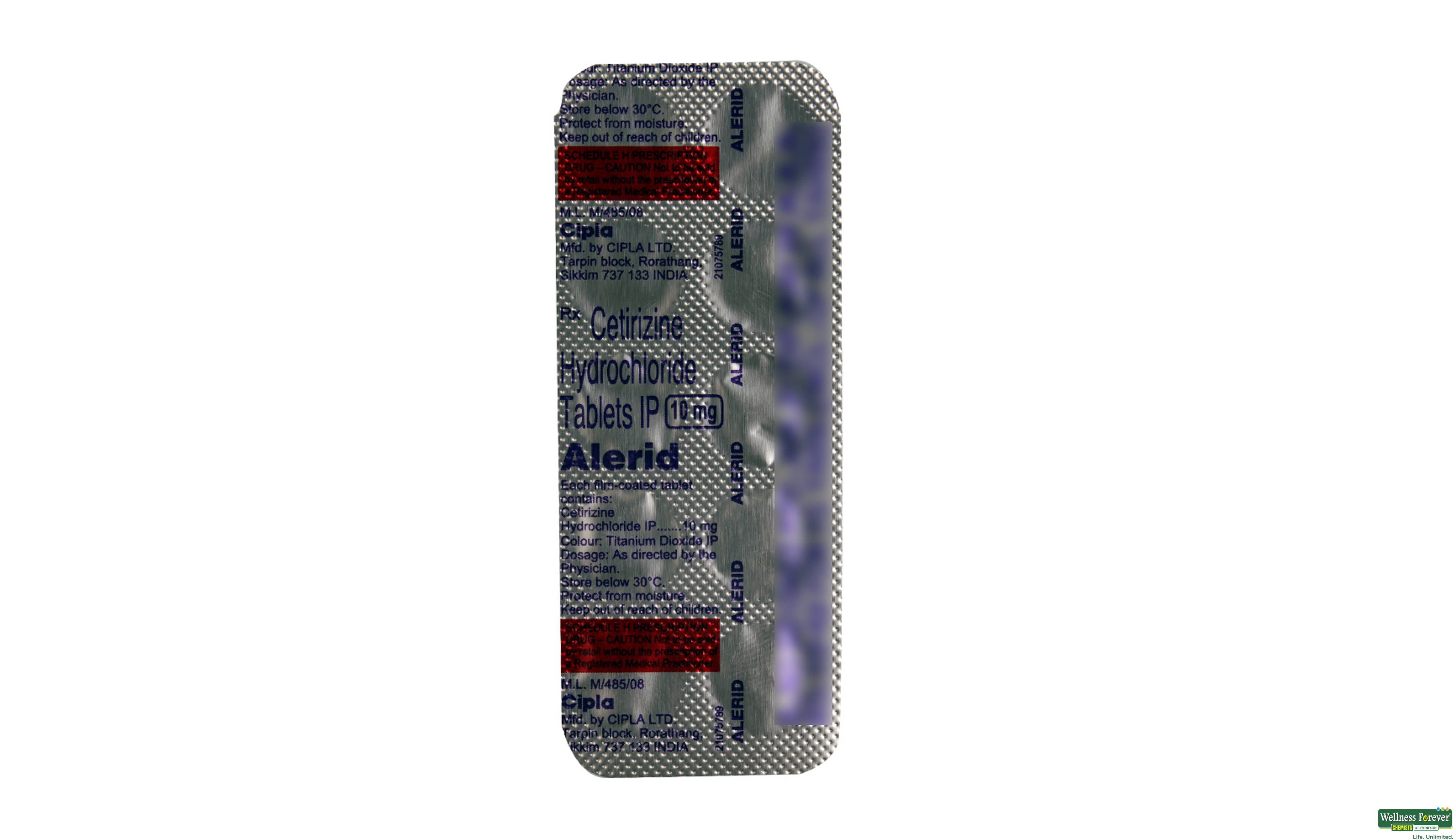 ALERID 10MG 10TAB- 2, 10TAB, null