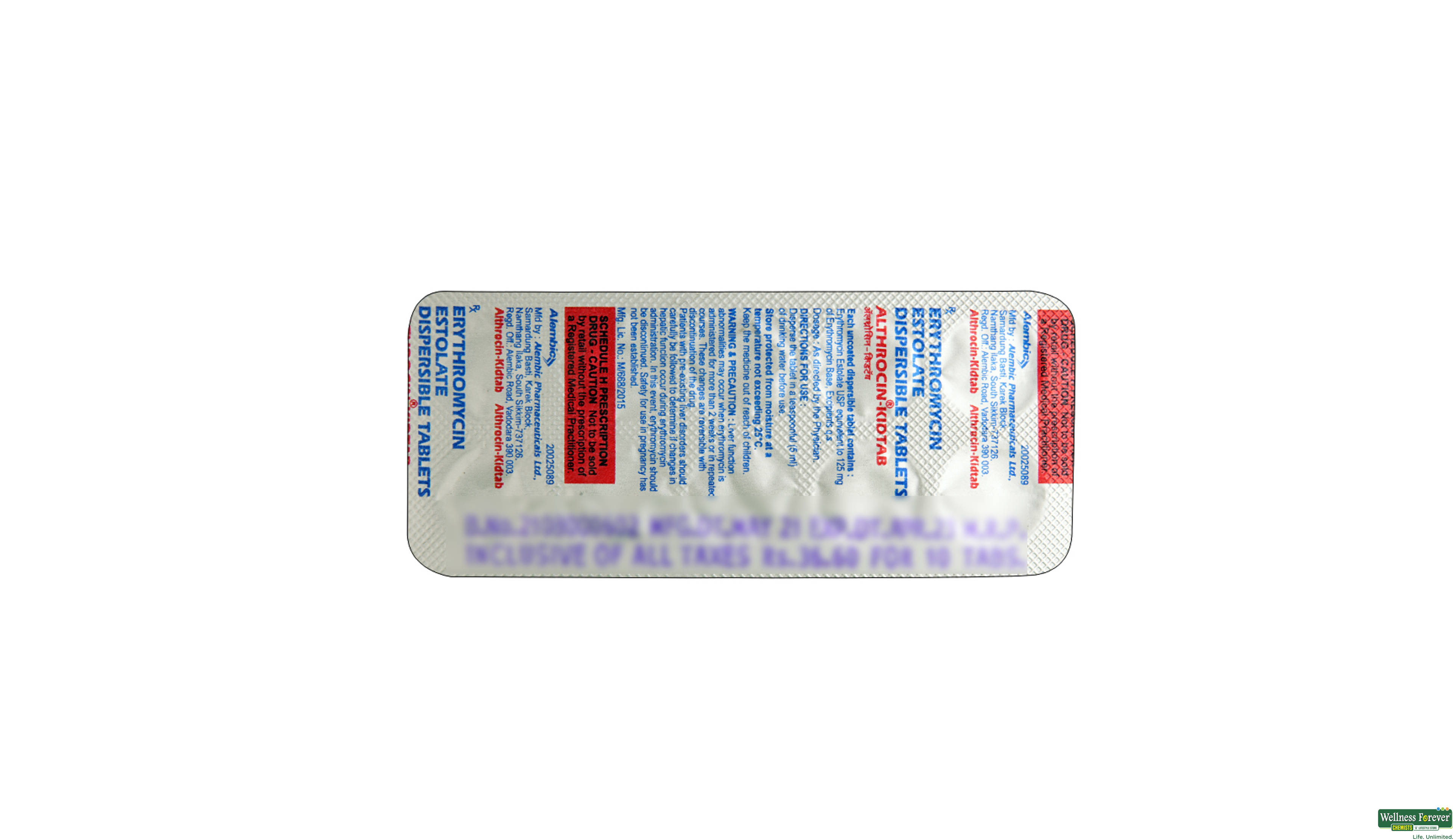 ALTHROCIN-KID 10TAB- 2, 10TAB, 