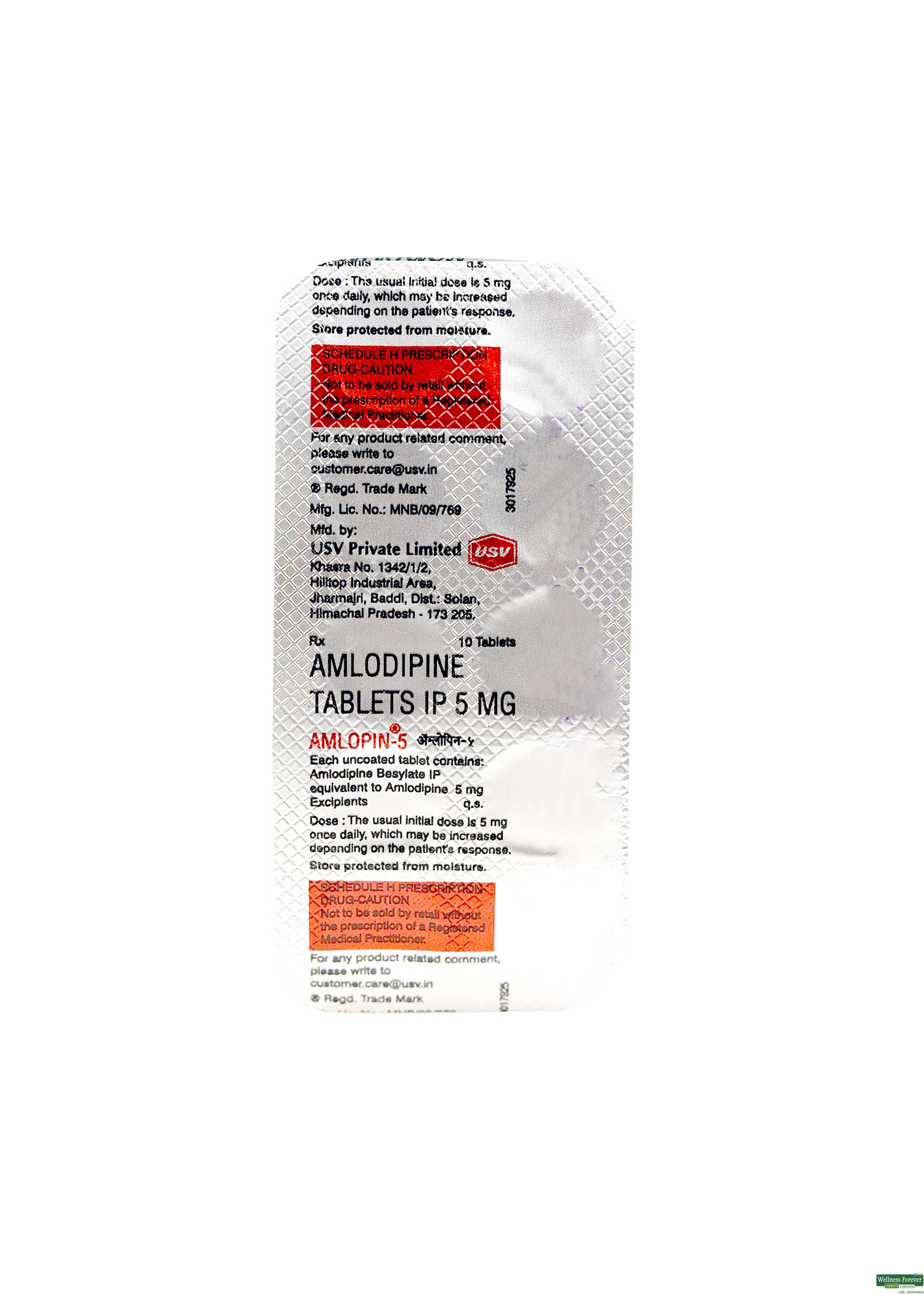 AMLOPIN 5MG 10TAB-image