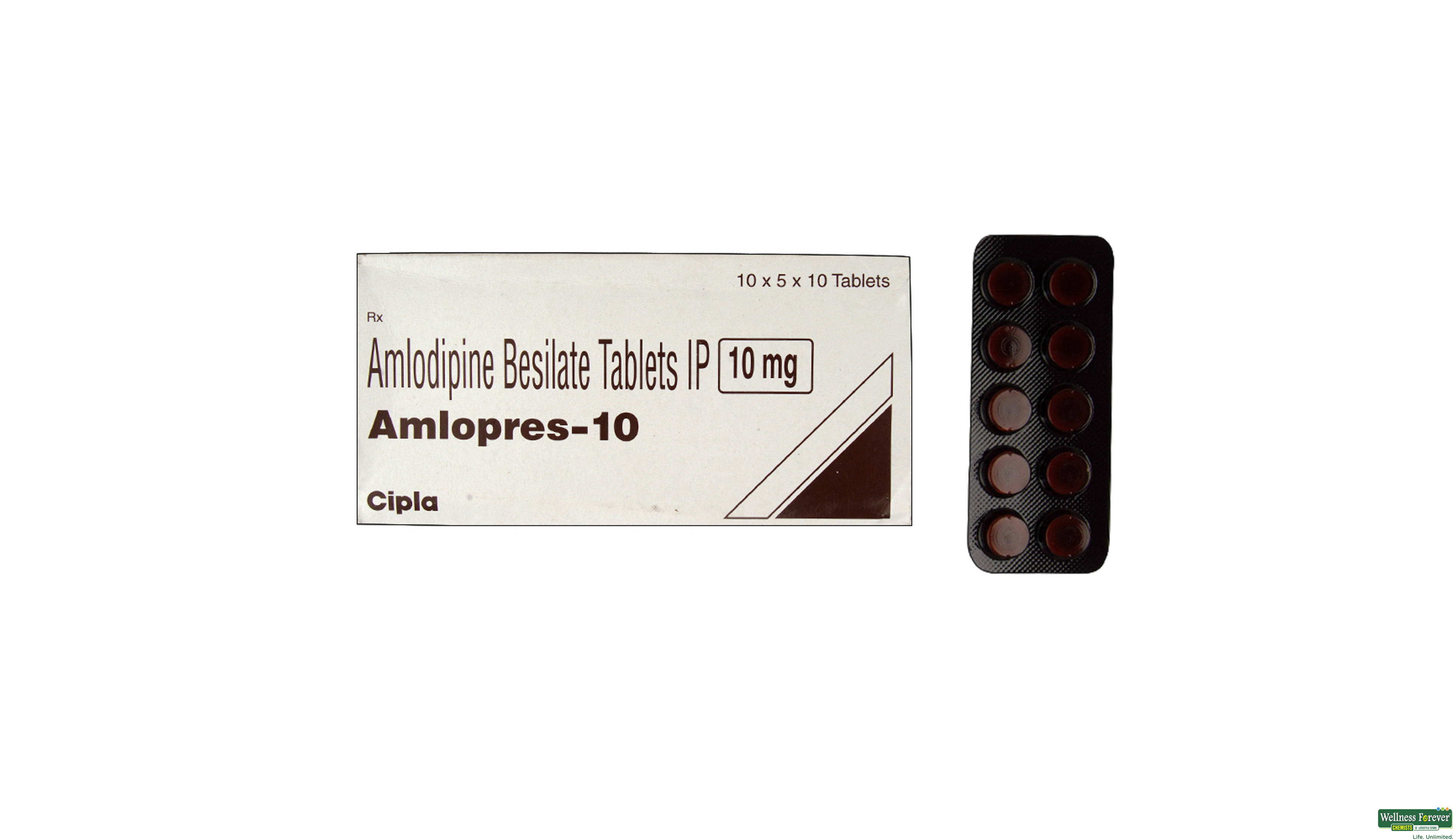 AMLOPRES 10MG 10TAB- 1, 10TAB, 