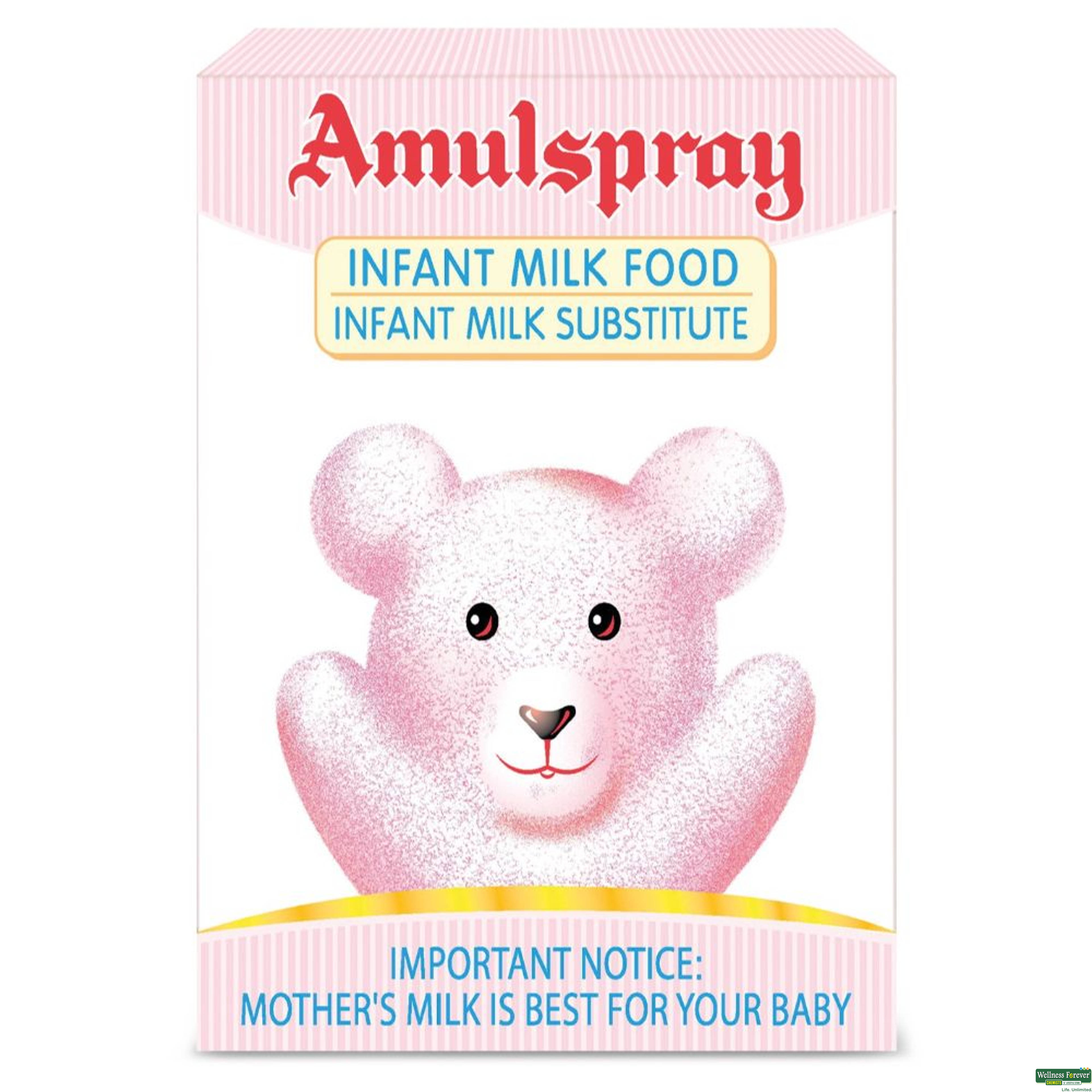 Amul Amulspray Infant Milk Food, 500 Gm-image