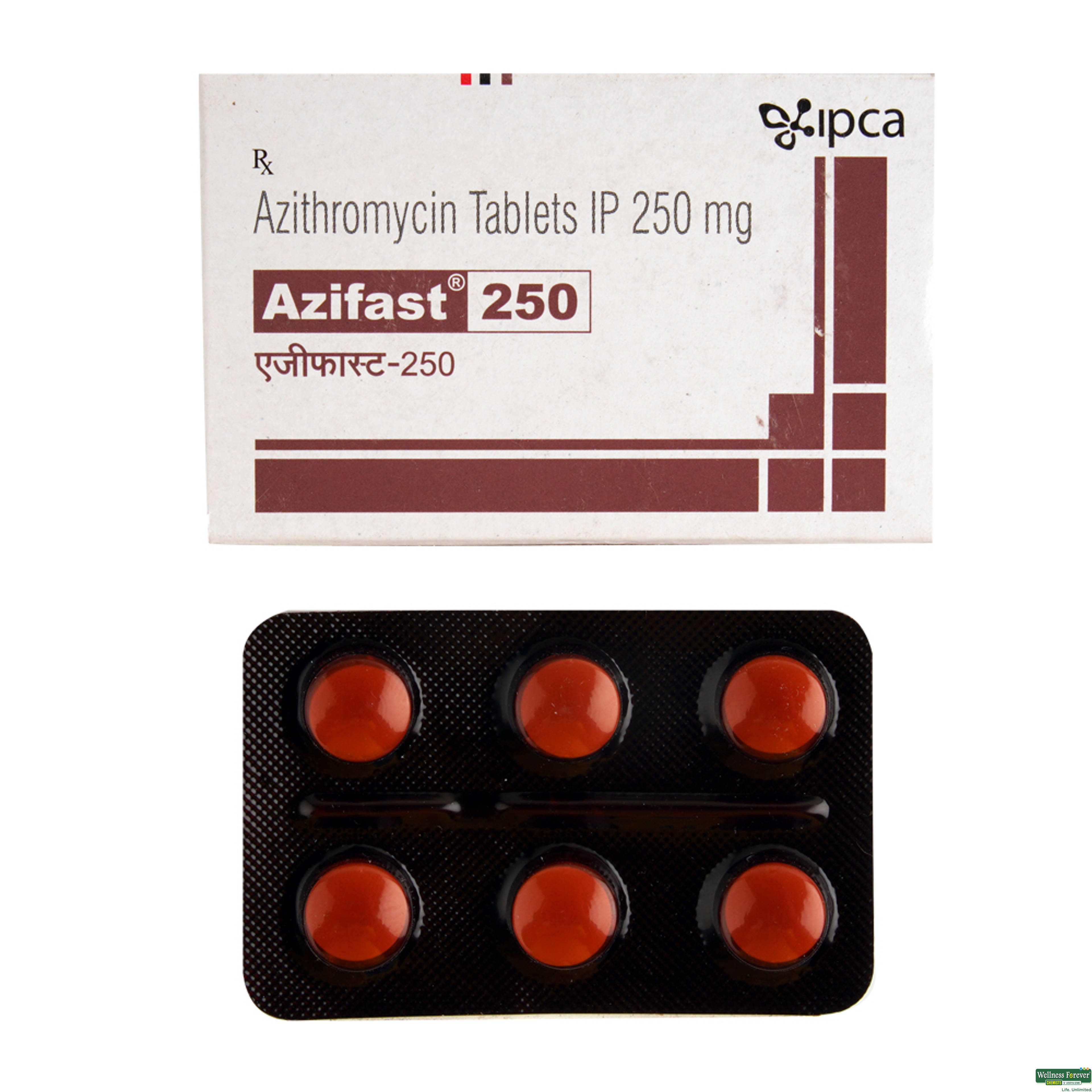 AZIFAST 250MG 6TAB-image