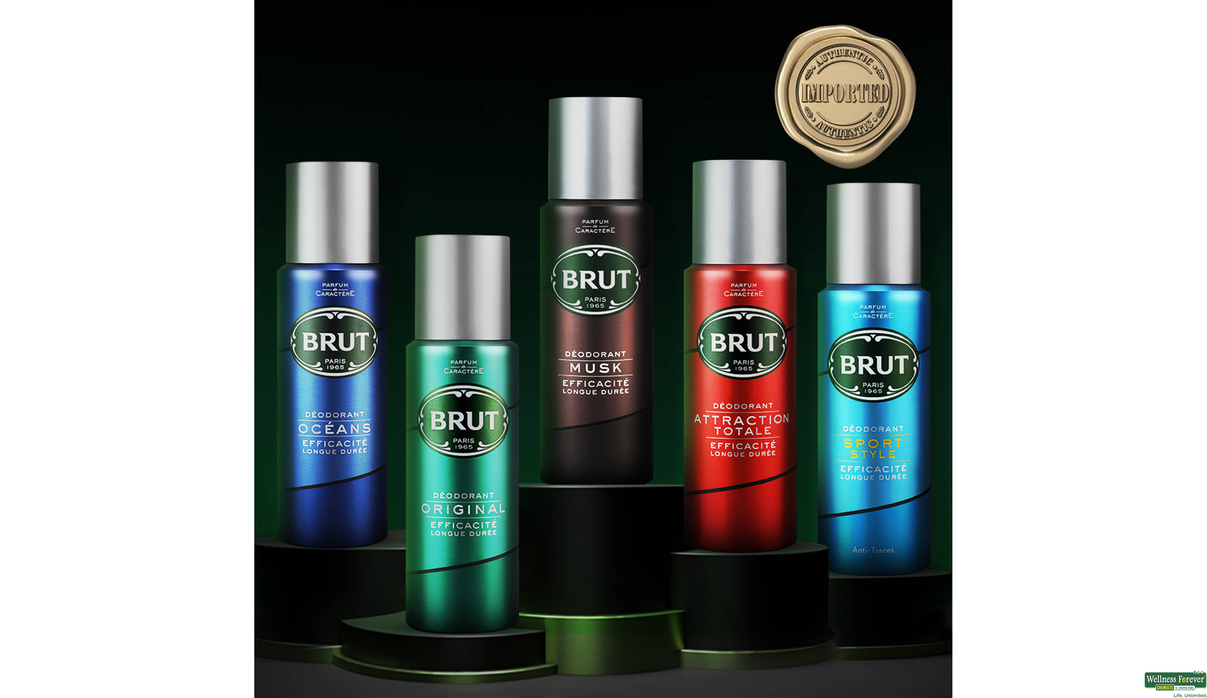 BRUT DEO MUSK 200ML- 5, 200ML, 