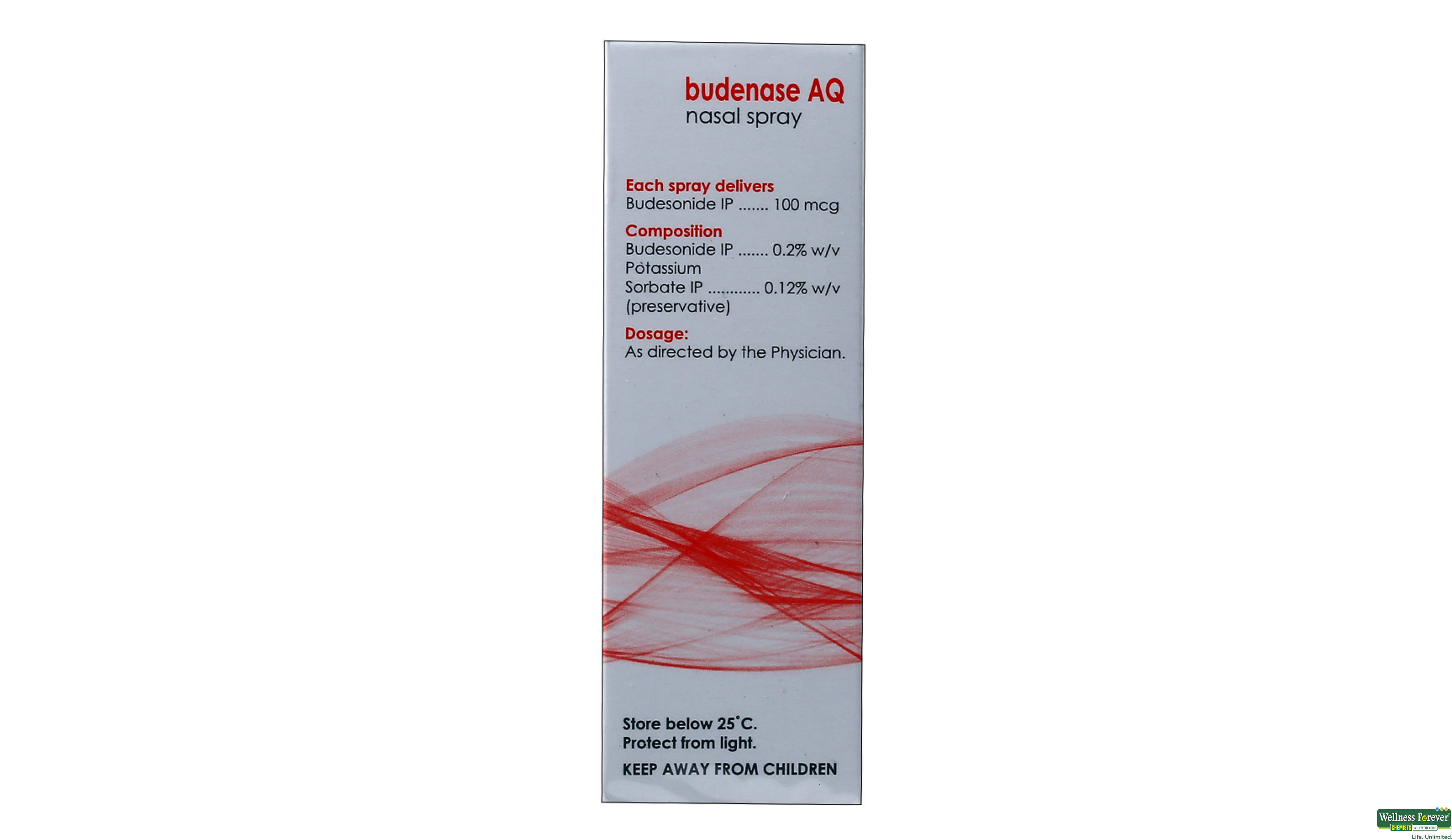 BUDENASE-AQ N/SPRAY- 2, 1PC, 