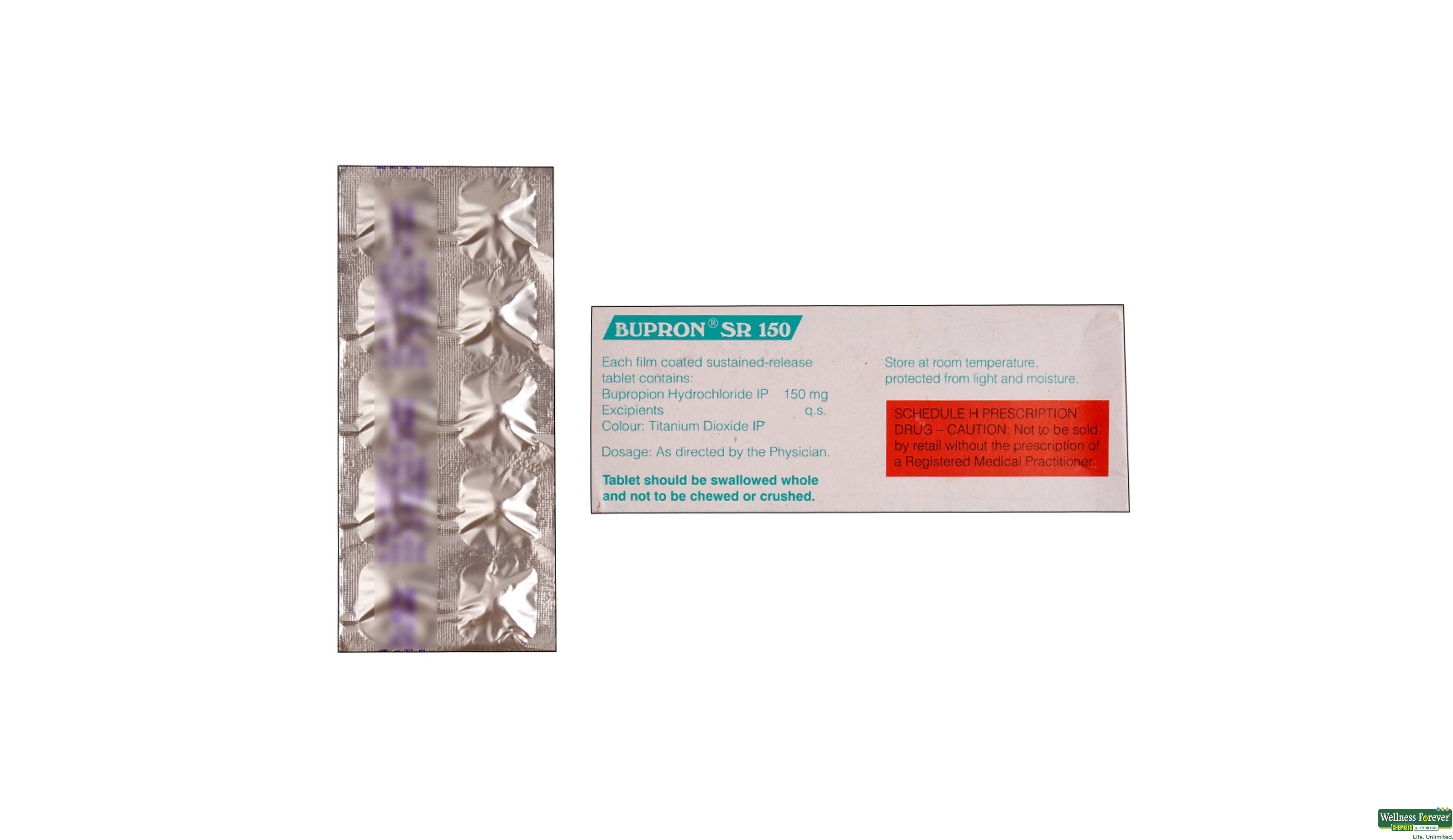 BUPRON-SR 150MG 10TAB- 2, 10TAB, 