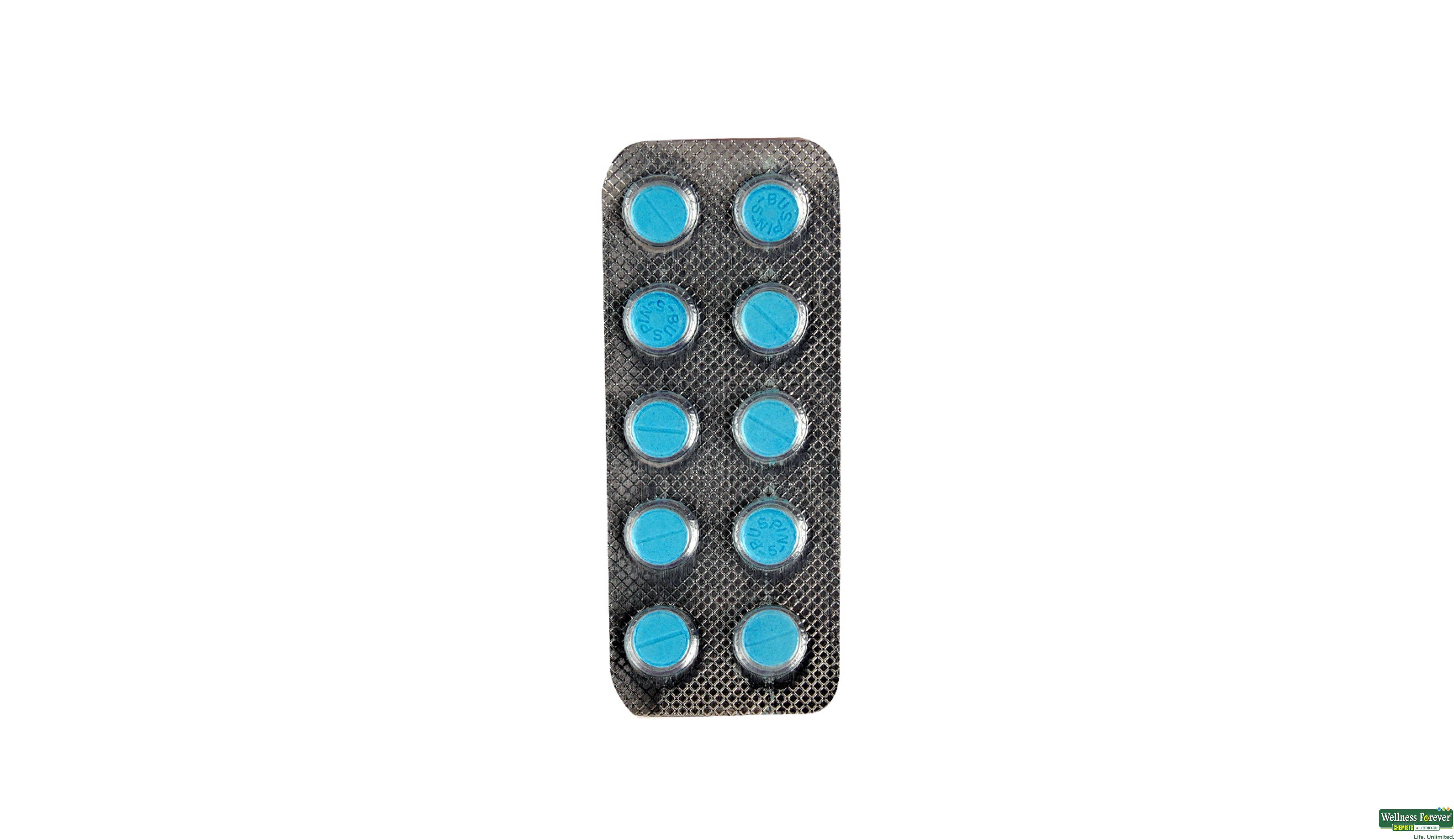 BUSPIN 5MG 10TAB- 1, 10TAB, null