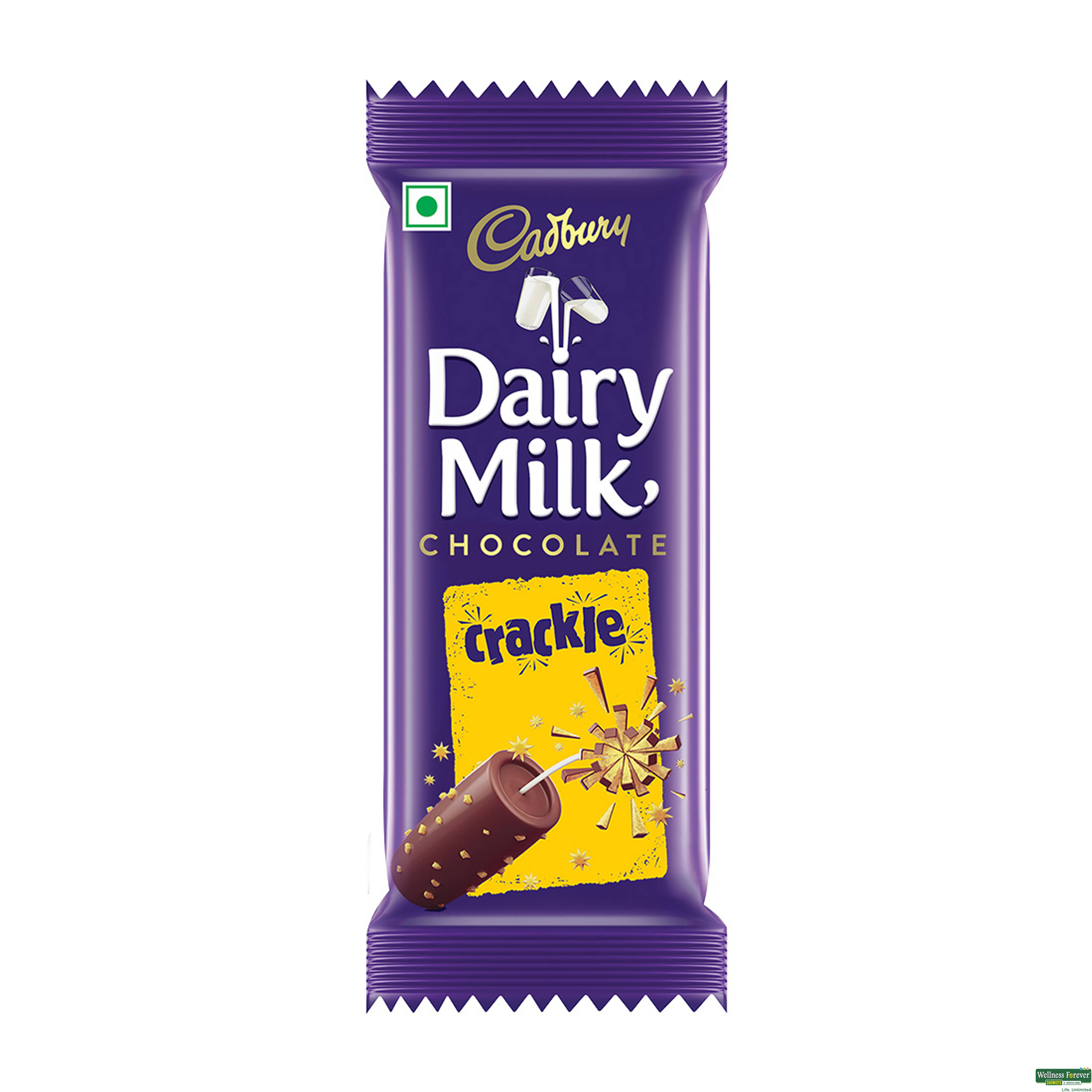 Cadbury Dairy Milk Crackle Chocolate 36g-image