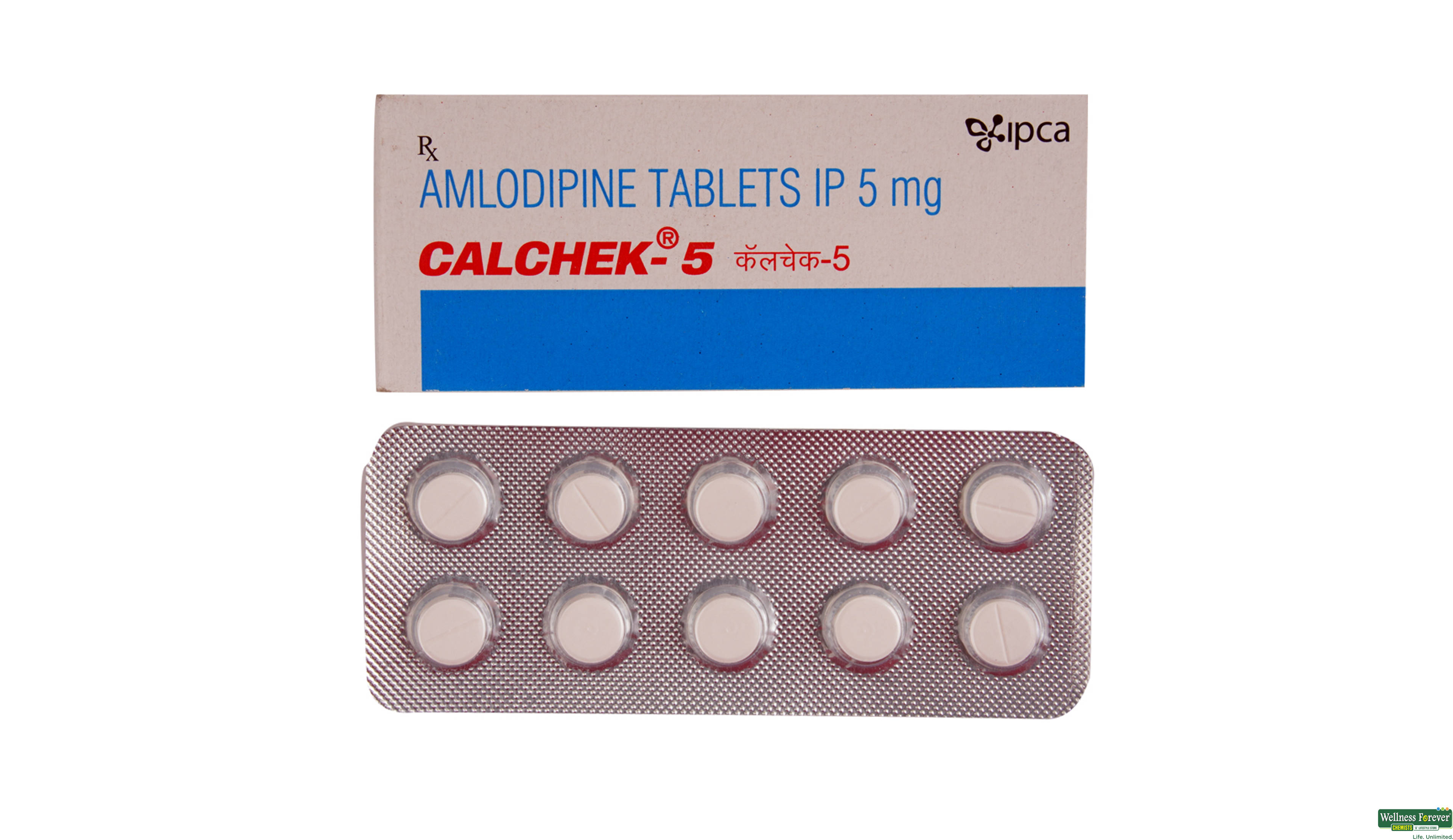 CALCHEK 5MG 10TAB- 1, 10TAB, 