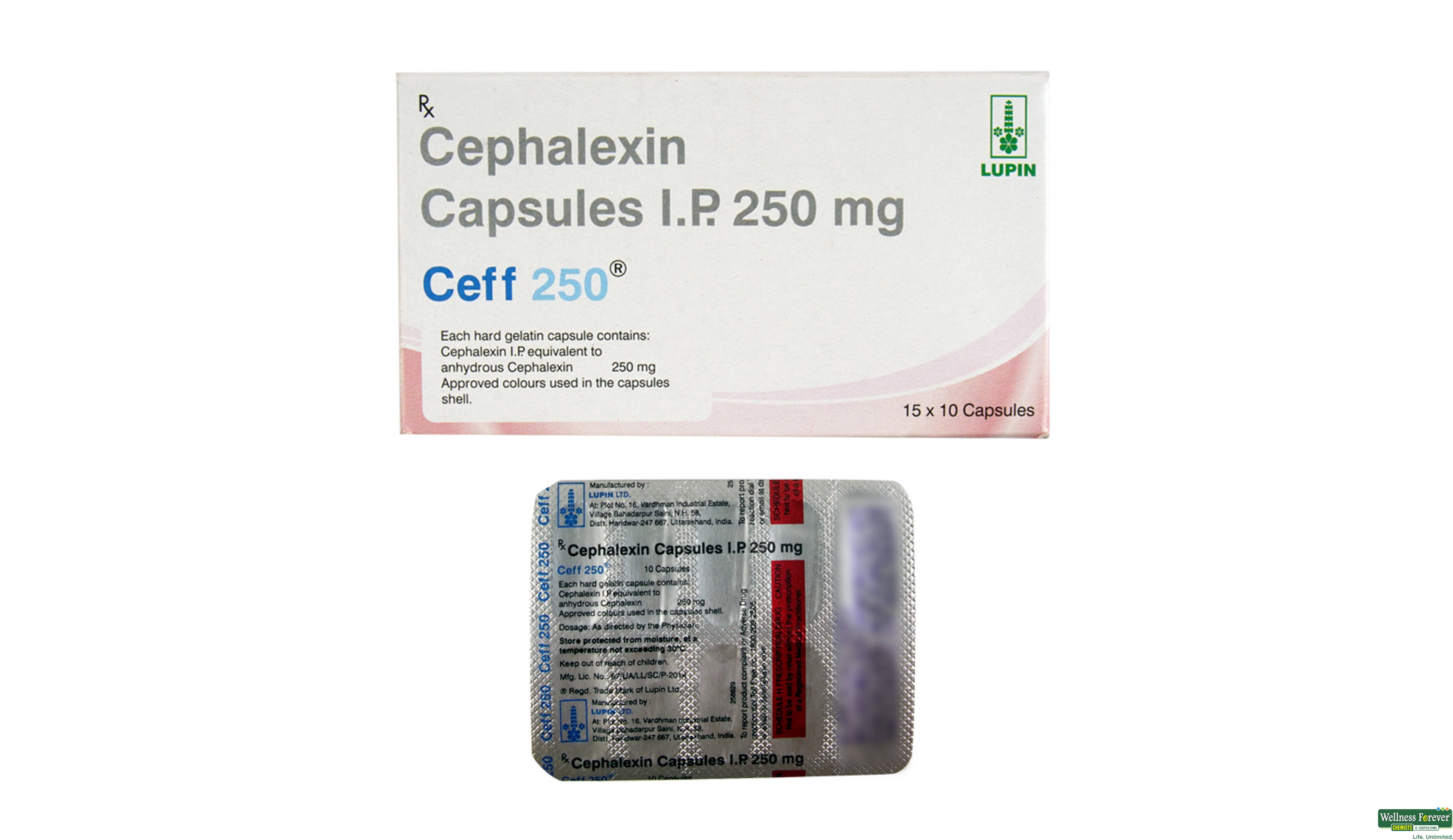 CEFF 250MG 10CAP- 2, 10CAP, 
