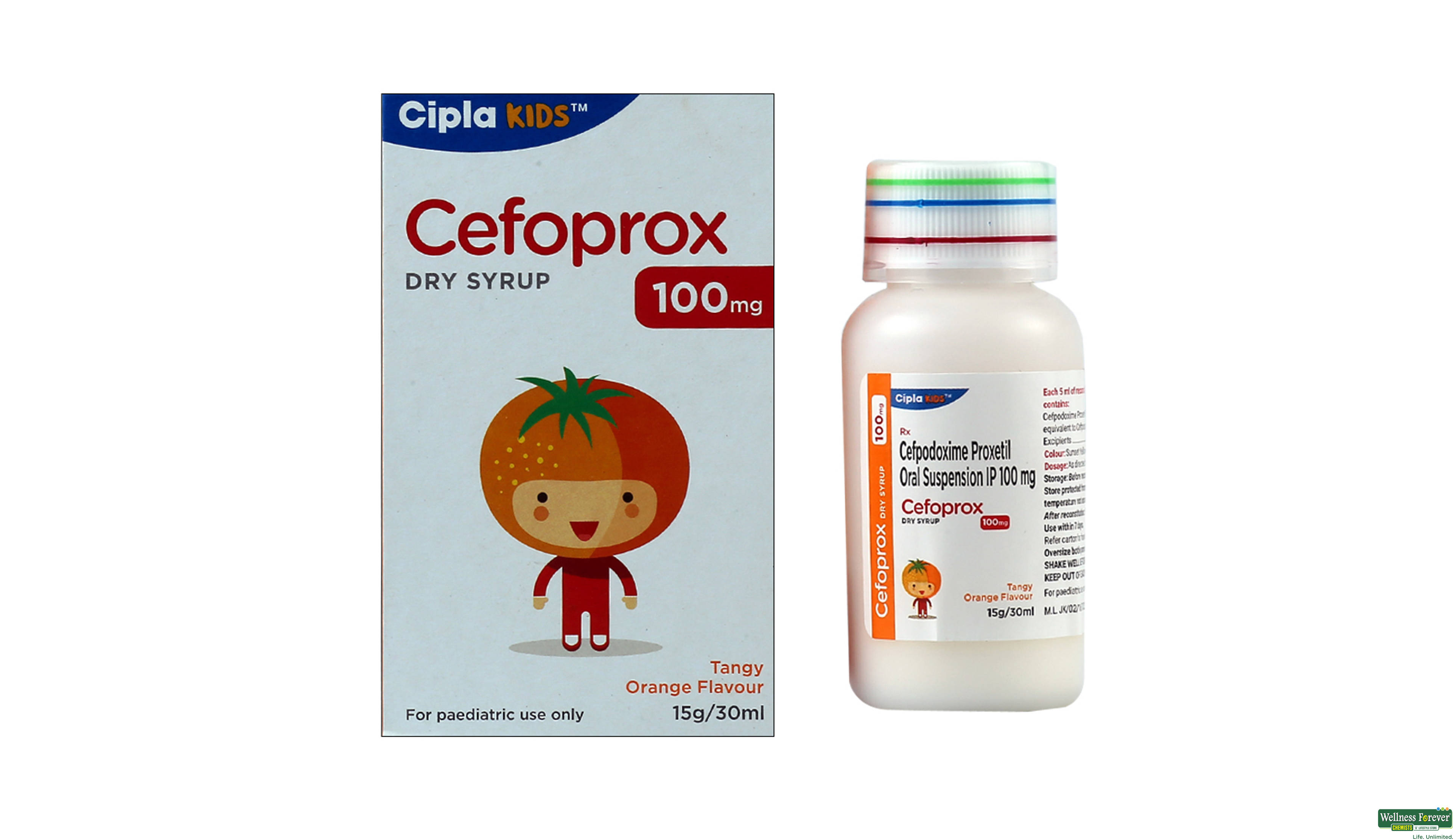 CEFOPROX 100MG SYP 30ML- 1, 30ML, 