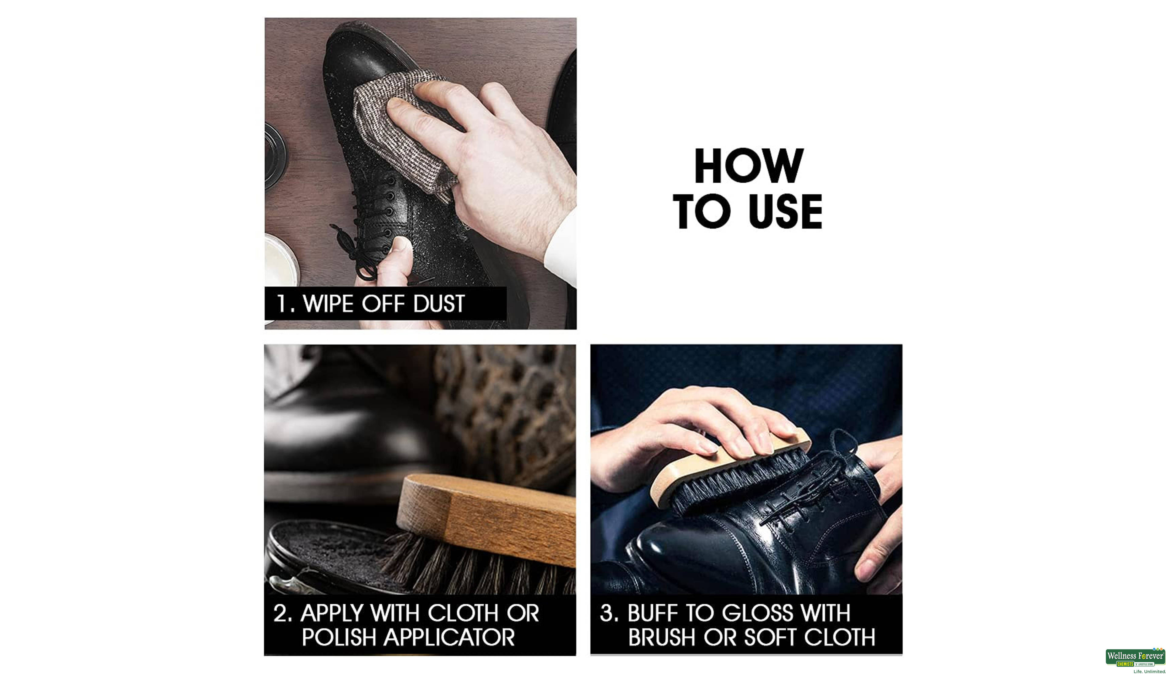 CHERRY SHOE POLISH BLACK 15GM- 5, 15GM, 
