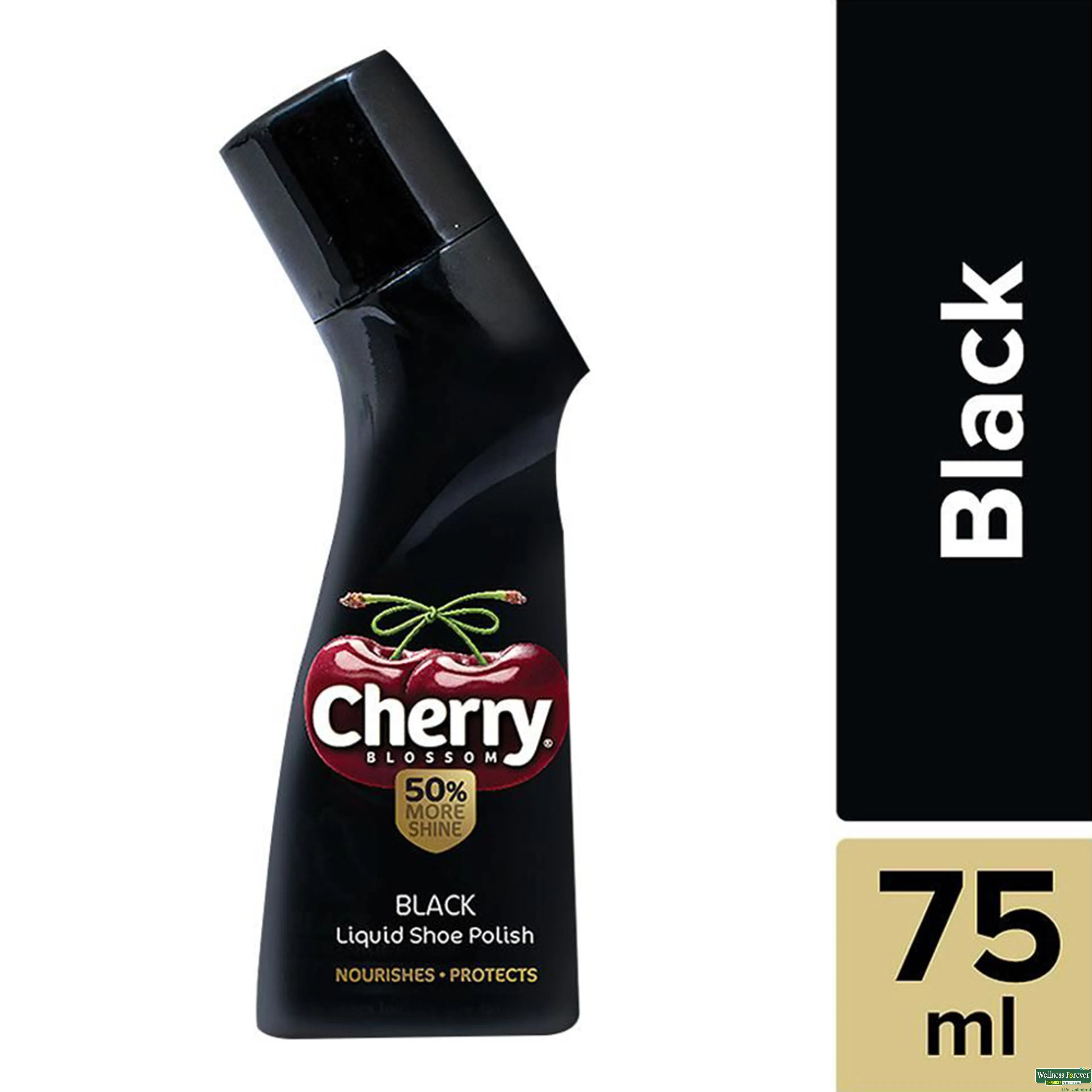 CHERRY SHOE LIQ BLACK 75ML-image