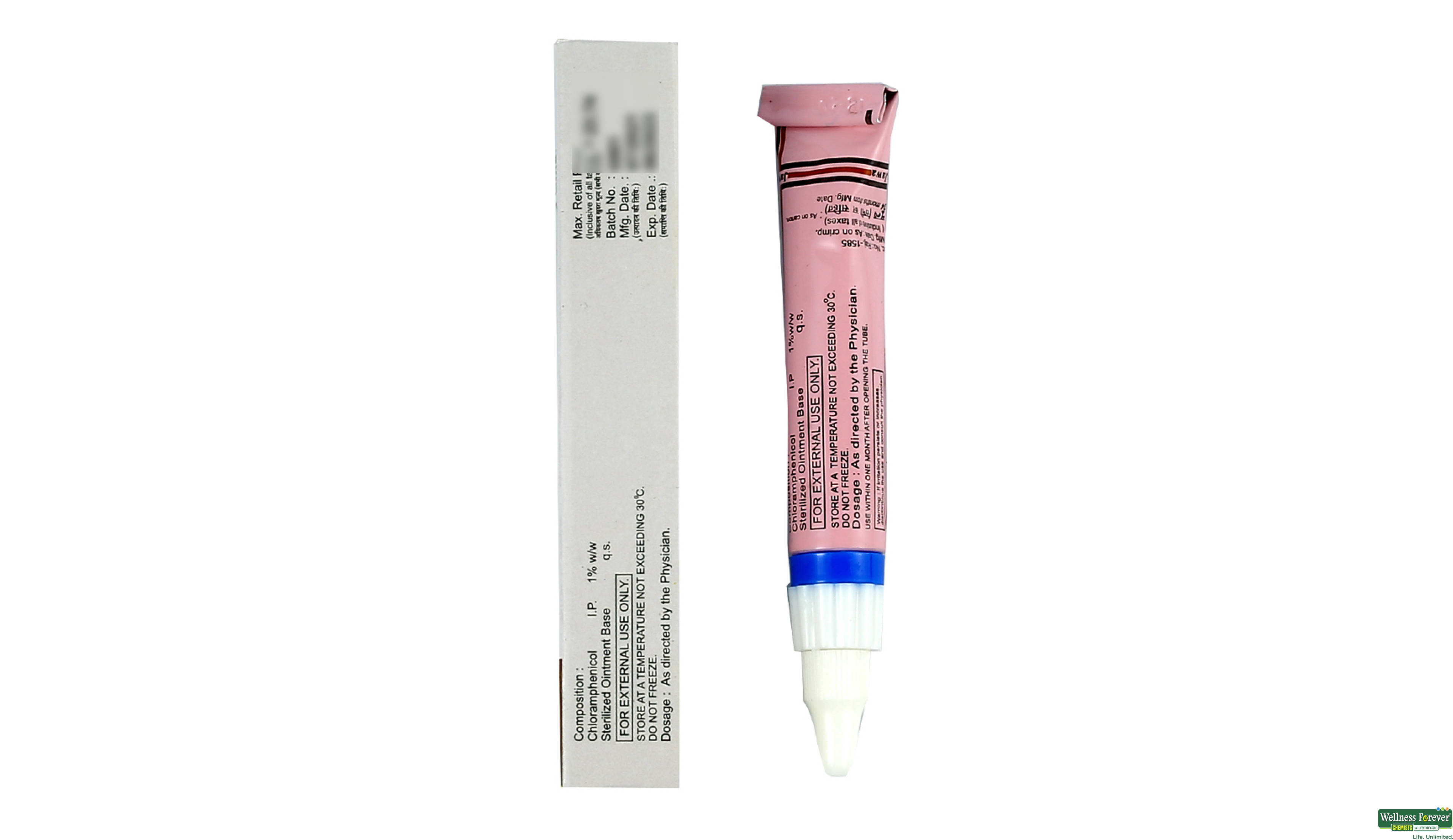 CHLOROCOL E/OINT 3GM- 2, 3GM, 