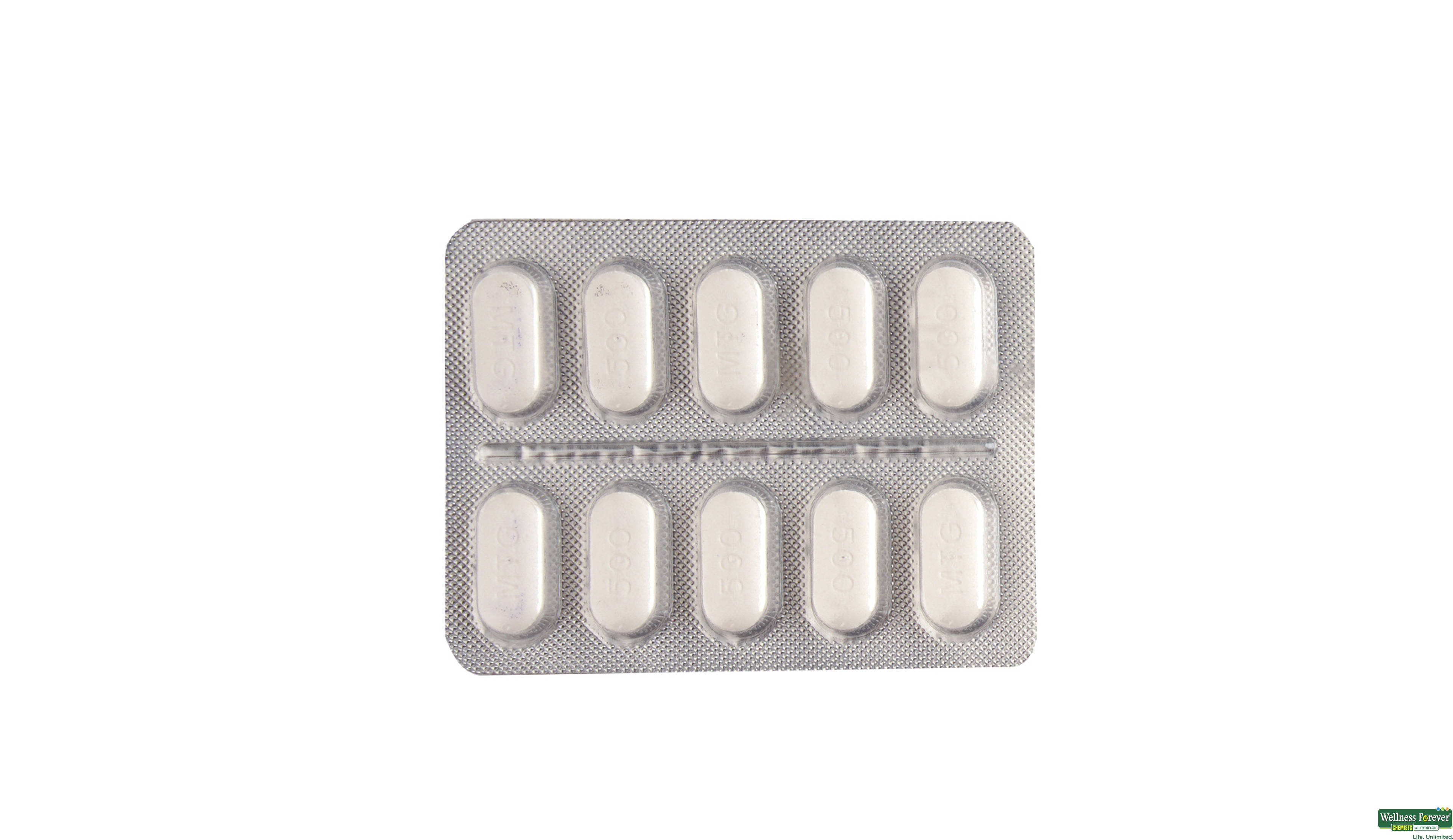 METLONG 500MG 10TAB- 1, 10TAB, 
