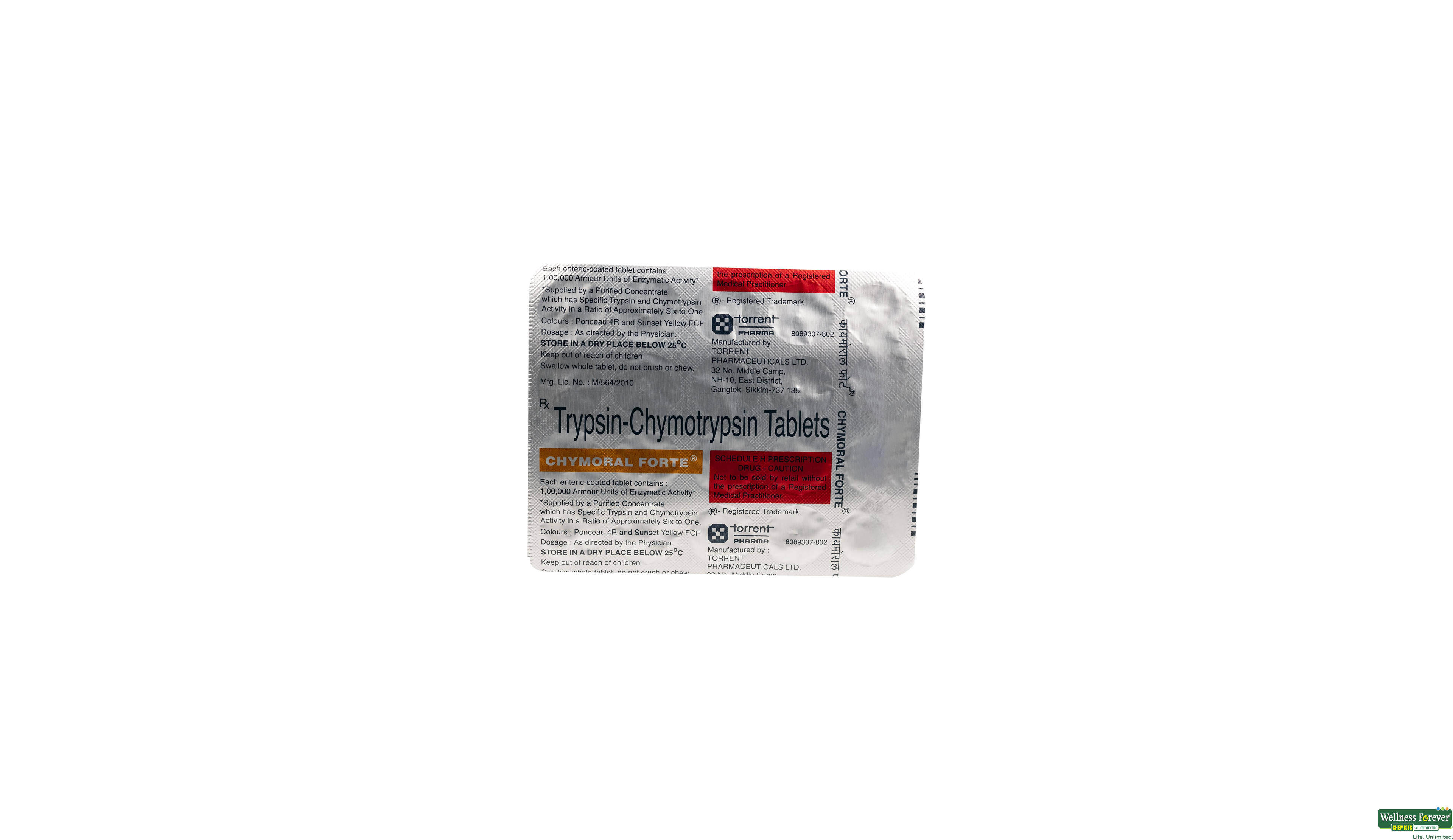 CHYMORAL-FORTE 20TAB- 1, 20TAB, 