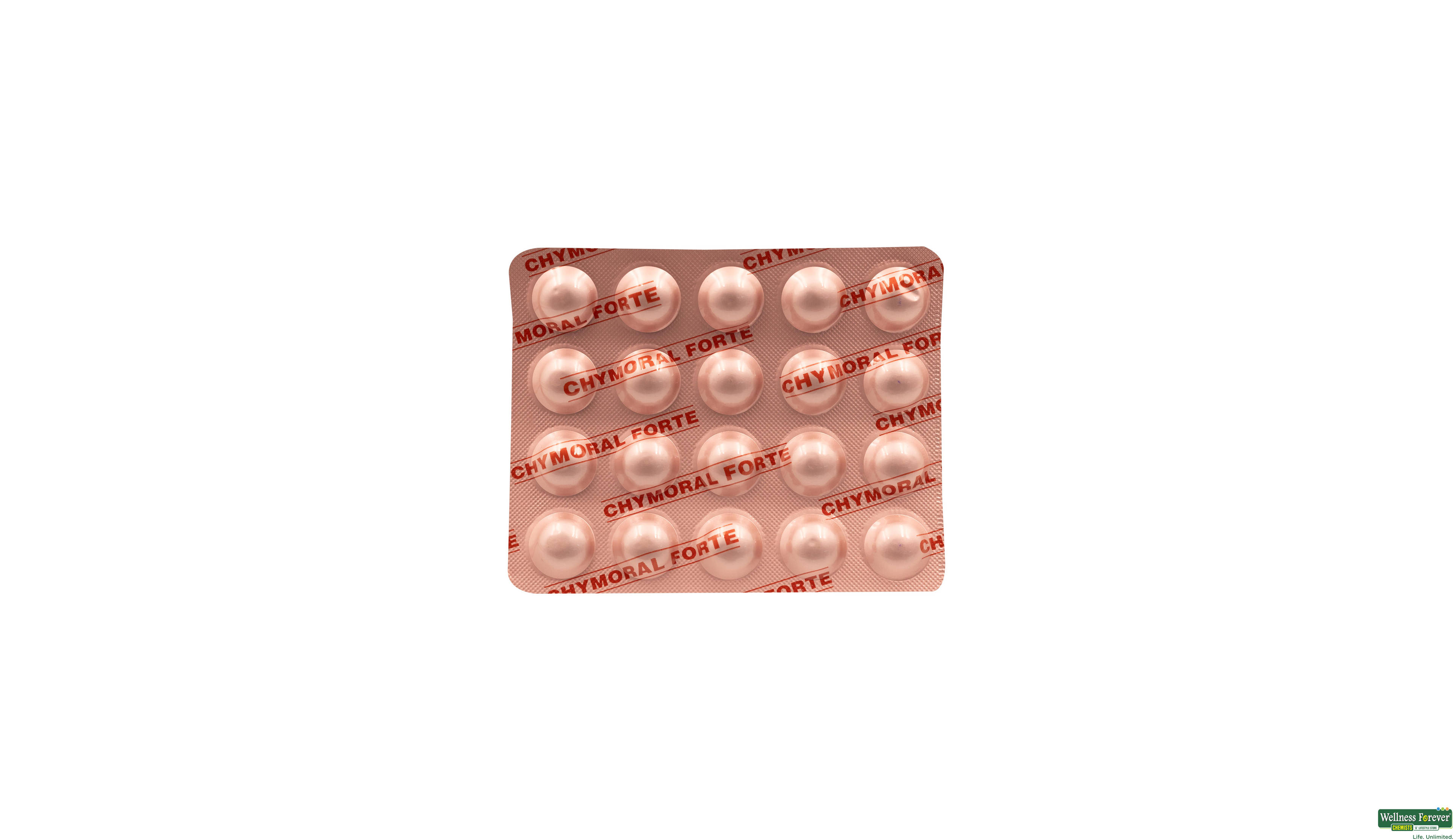 CHYMORAL-FORTE 20TAB- 2, 20TAB, 