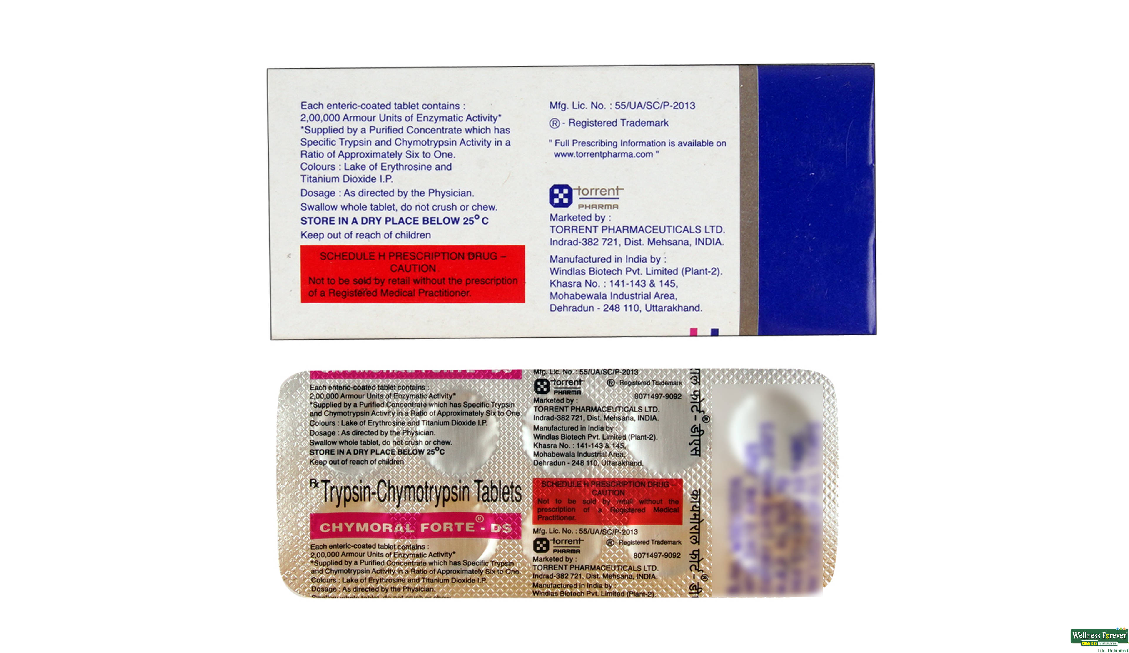CHYMORAL-FORTE DS 10TAB- 2, 10TAB, 