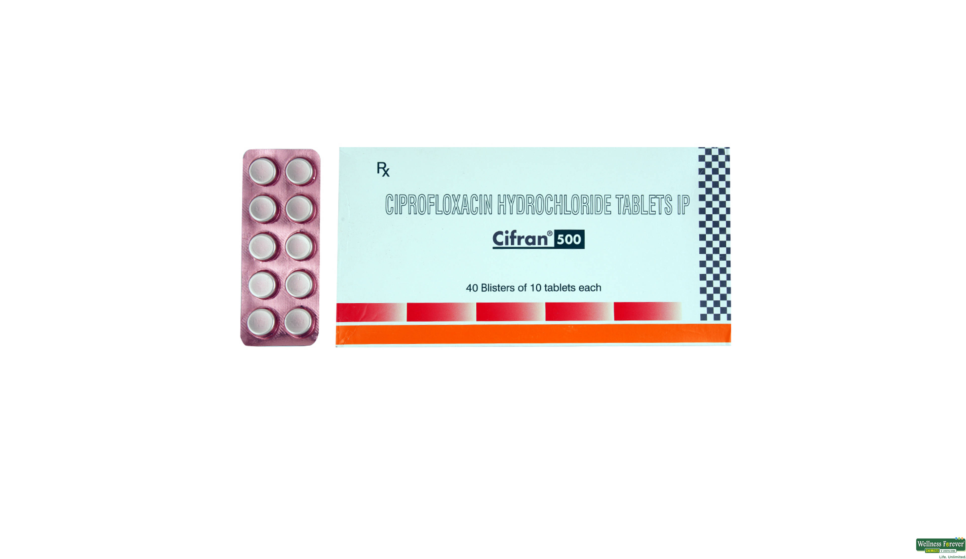 CIFRAN 500MG 10TAB- 1, 10TAB, null