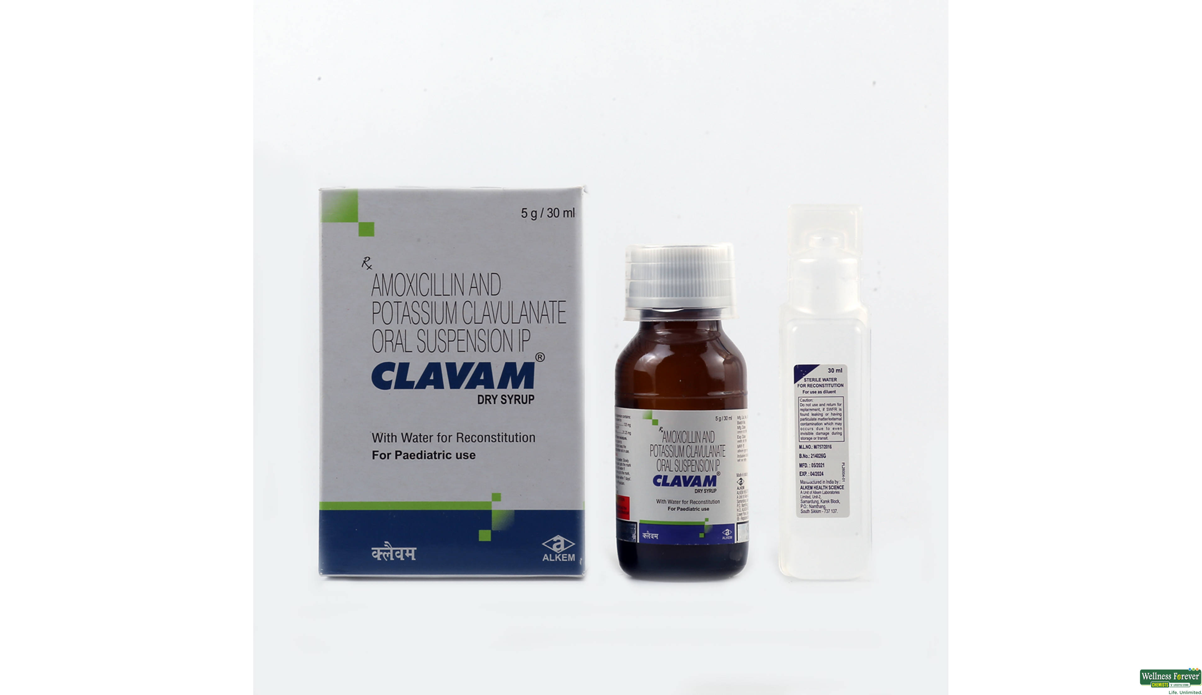 CLAVAM SYP 30ML- 1, 30ML, 