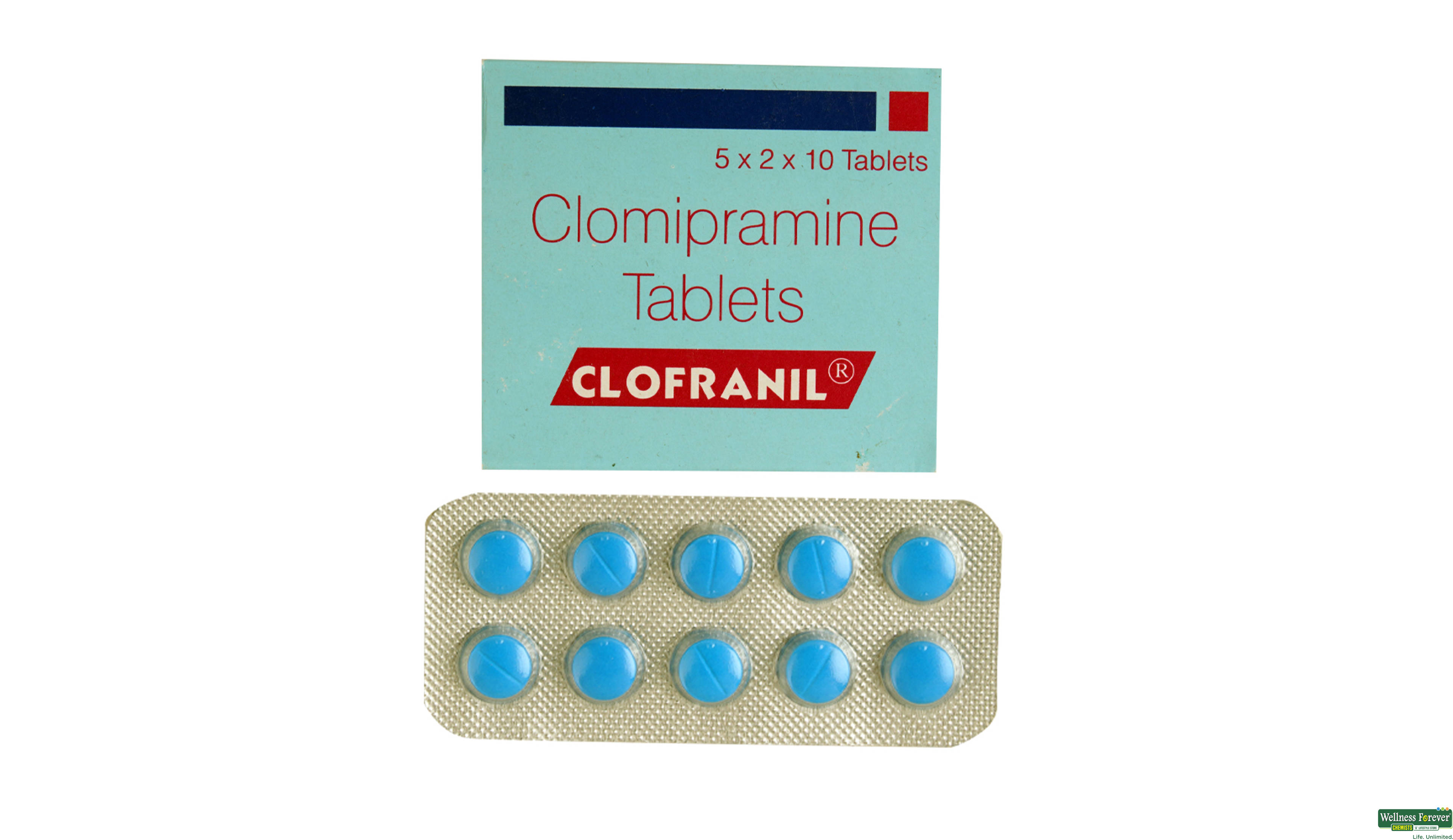 CLOFRANIL 25MG 10TAB- 1, 10TAB, 