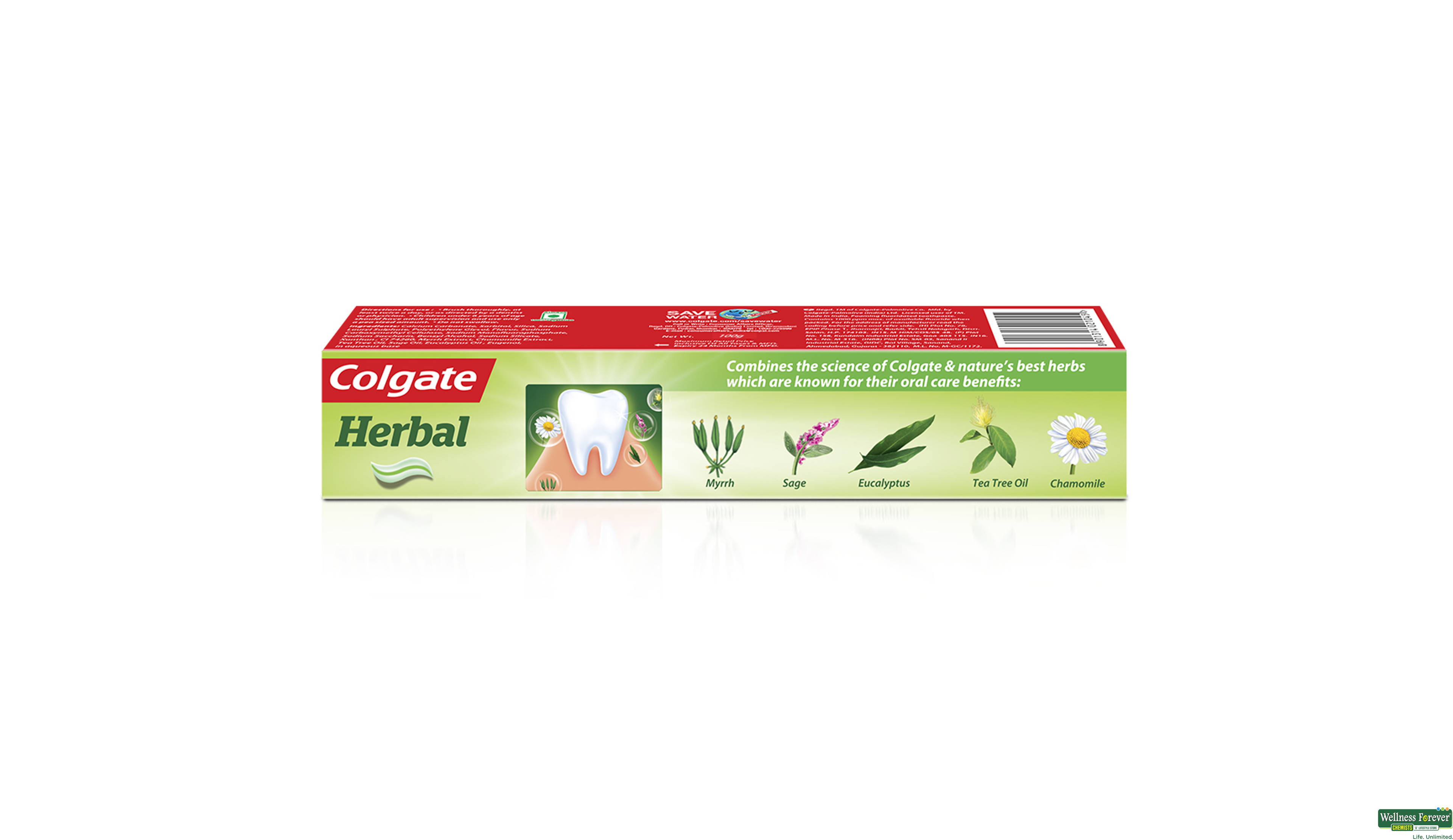 COLG T/PASTE HERBAL 100GM- 2, 100GM, 