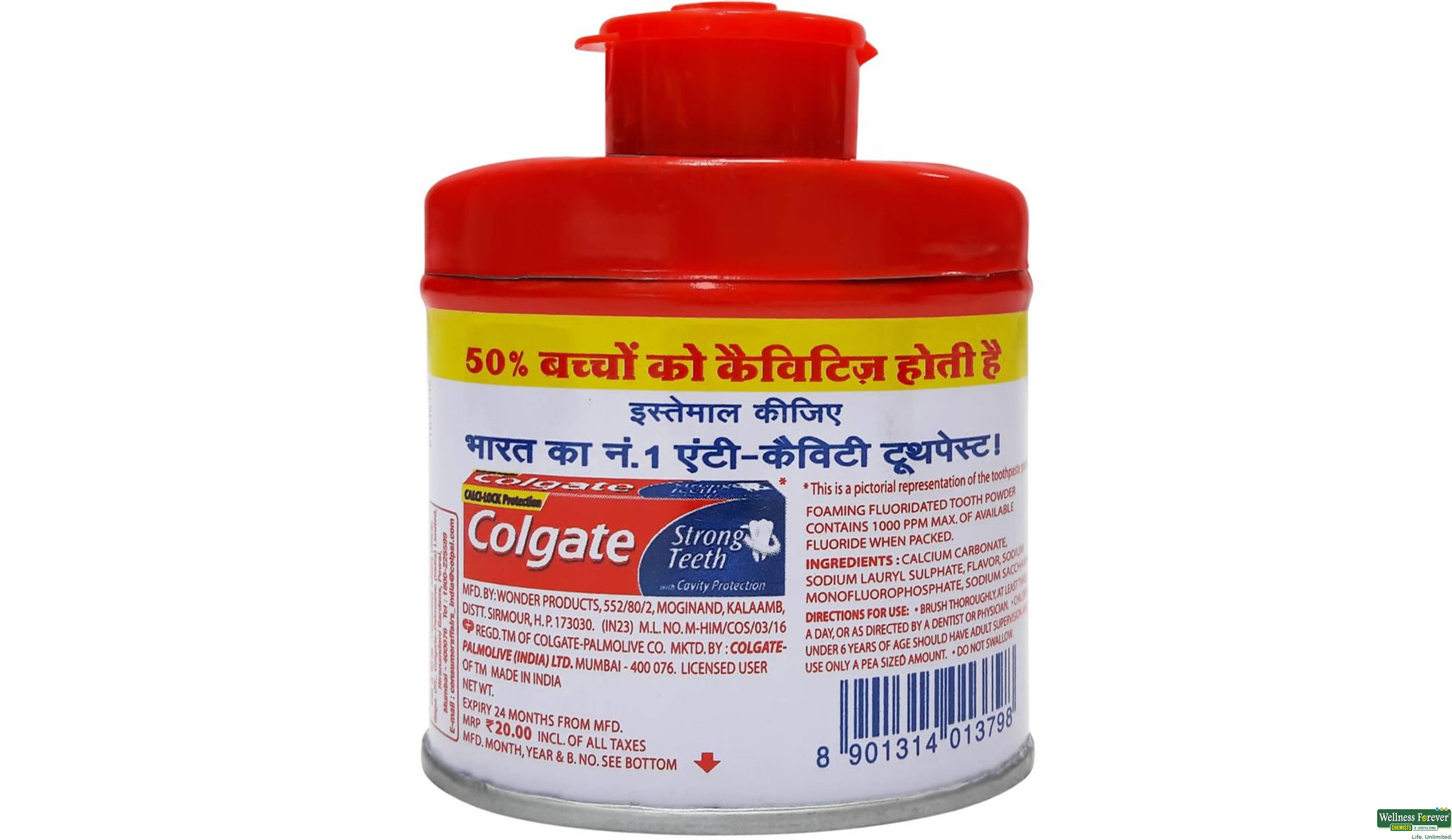 COLG T/PWDR 50GM- 2, 50GM, 