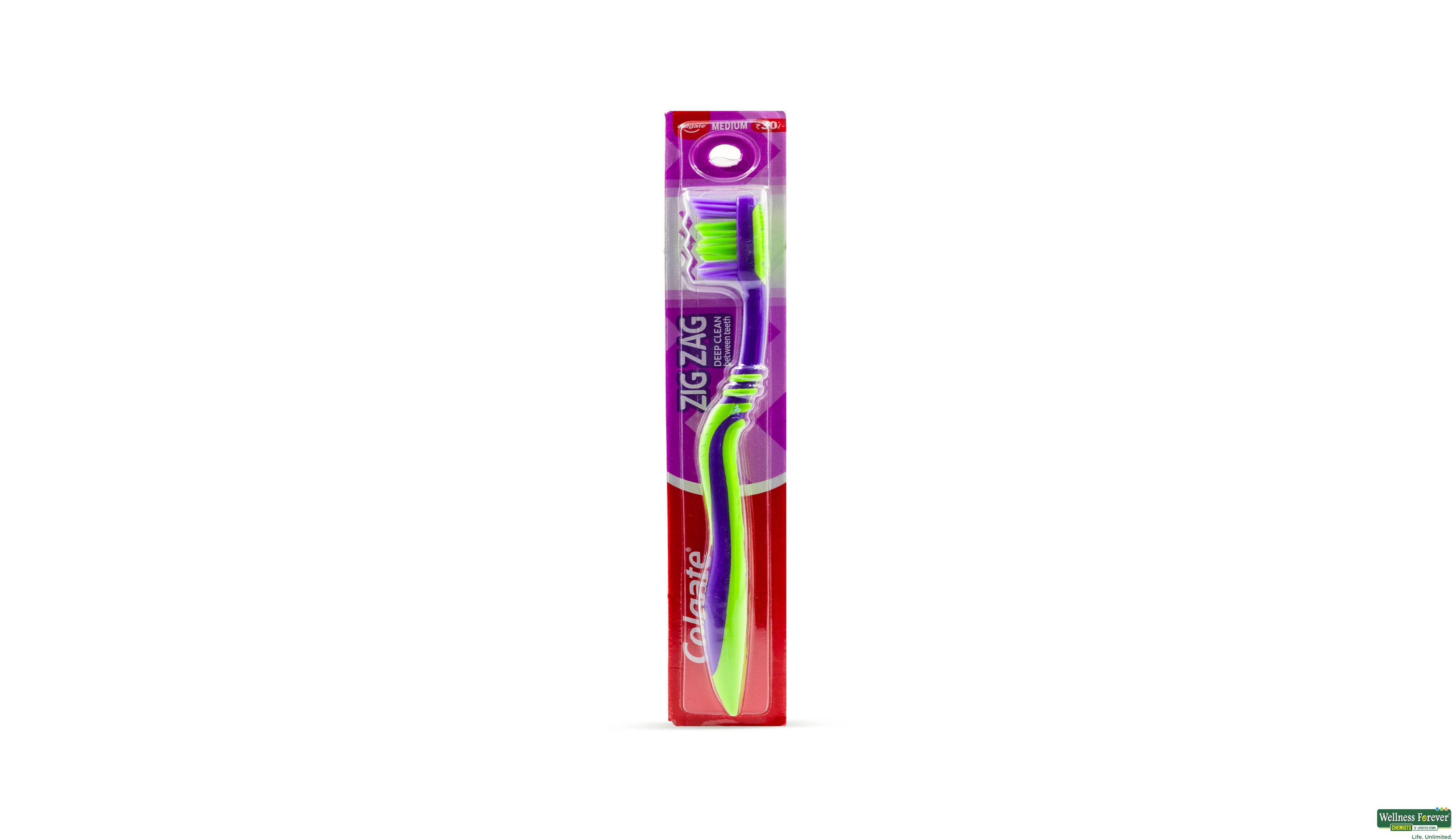COLG T/BRUSH ZIGZAG M 1PC- 1, 1PC, 