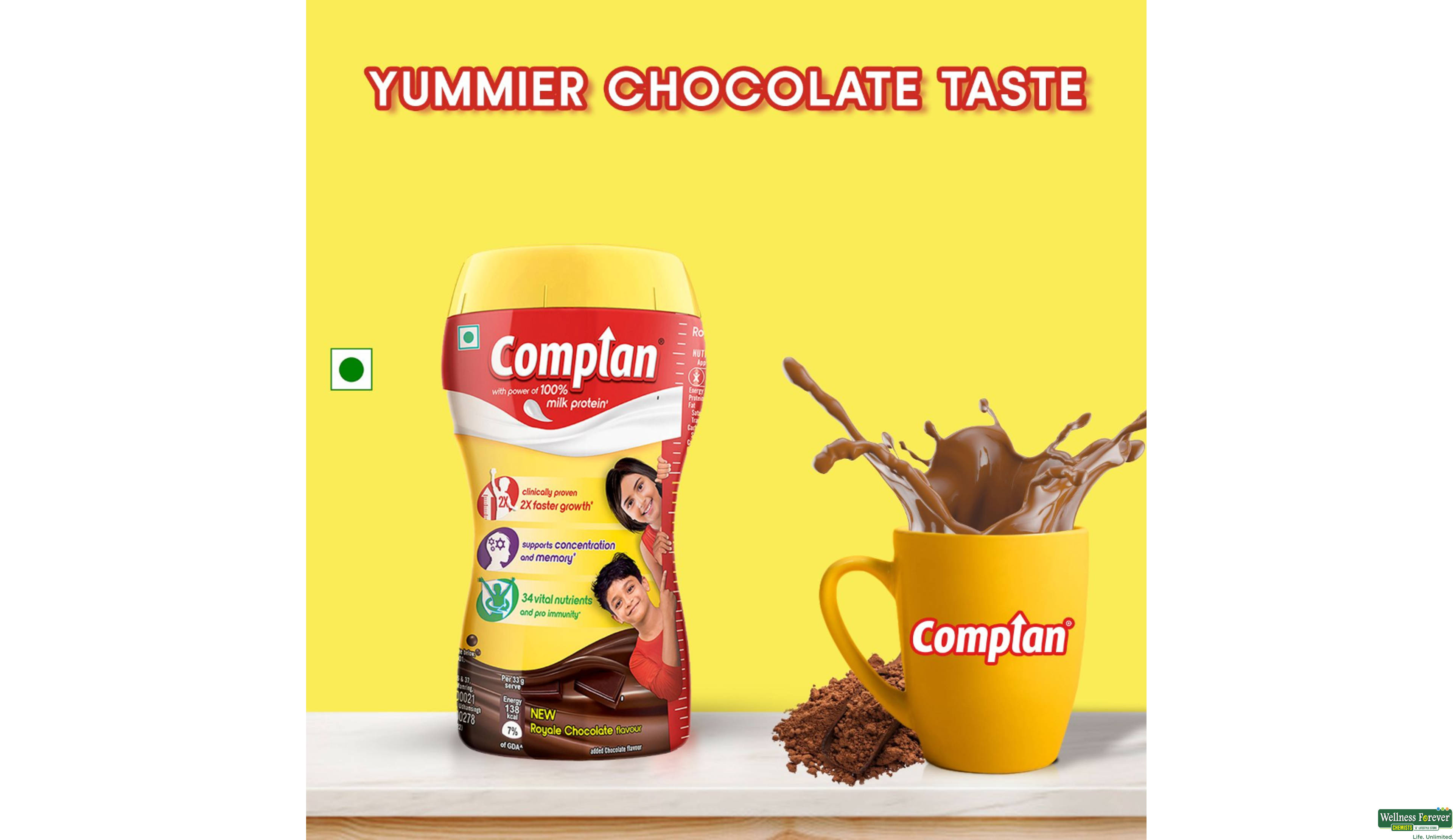 COMPLAN JAR CHOC 200GM- 5, 200GM, 