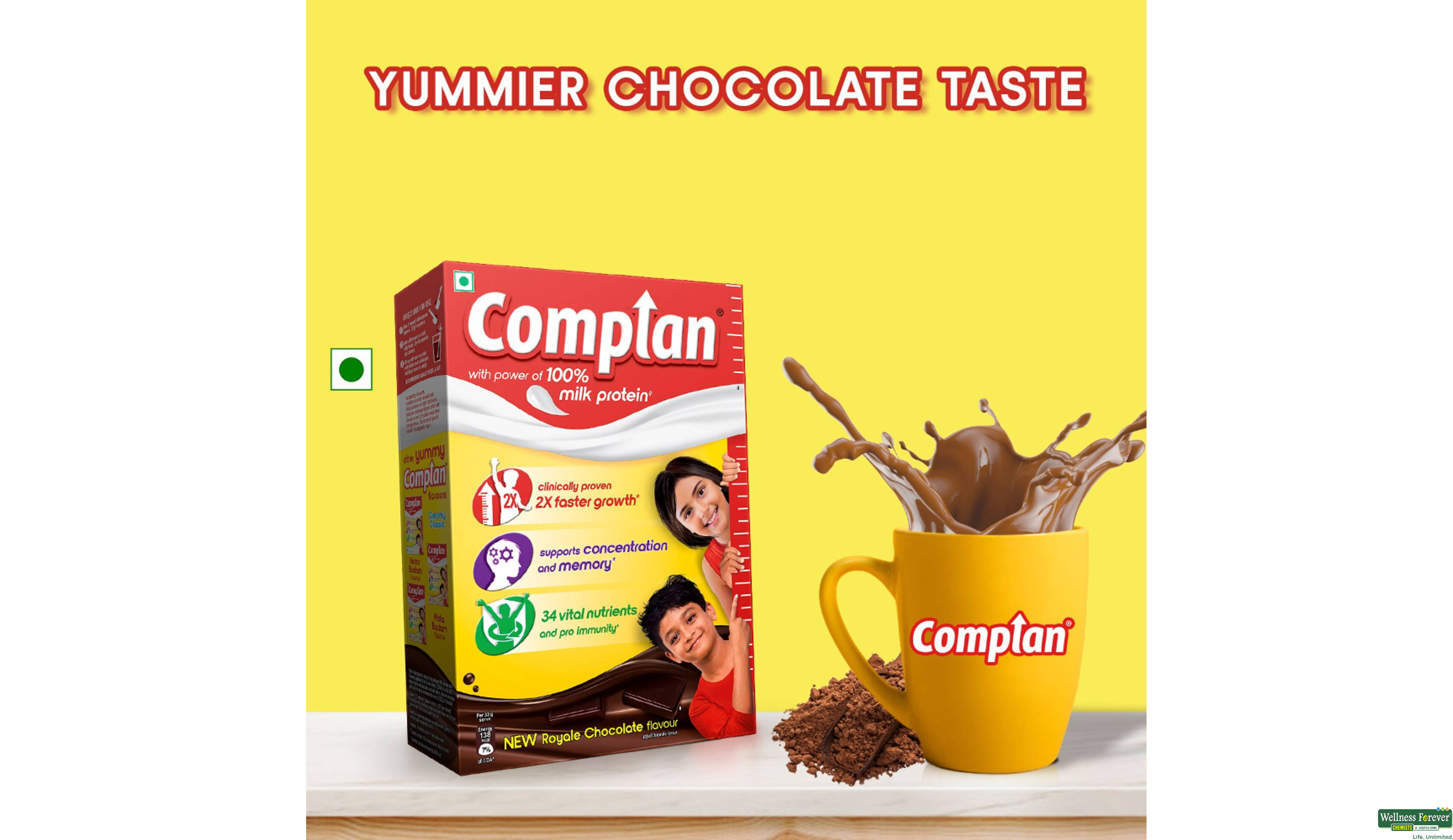 COMPLAN REF CHOC 500GM- 5, 500GM, 