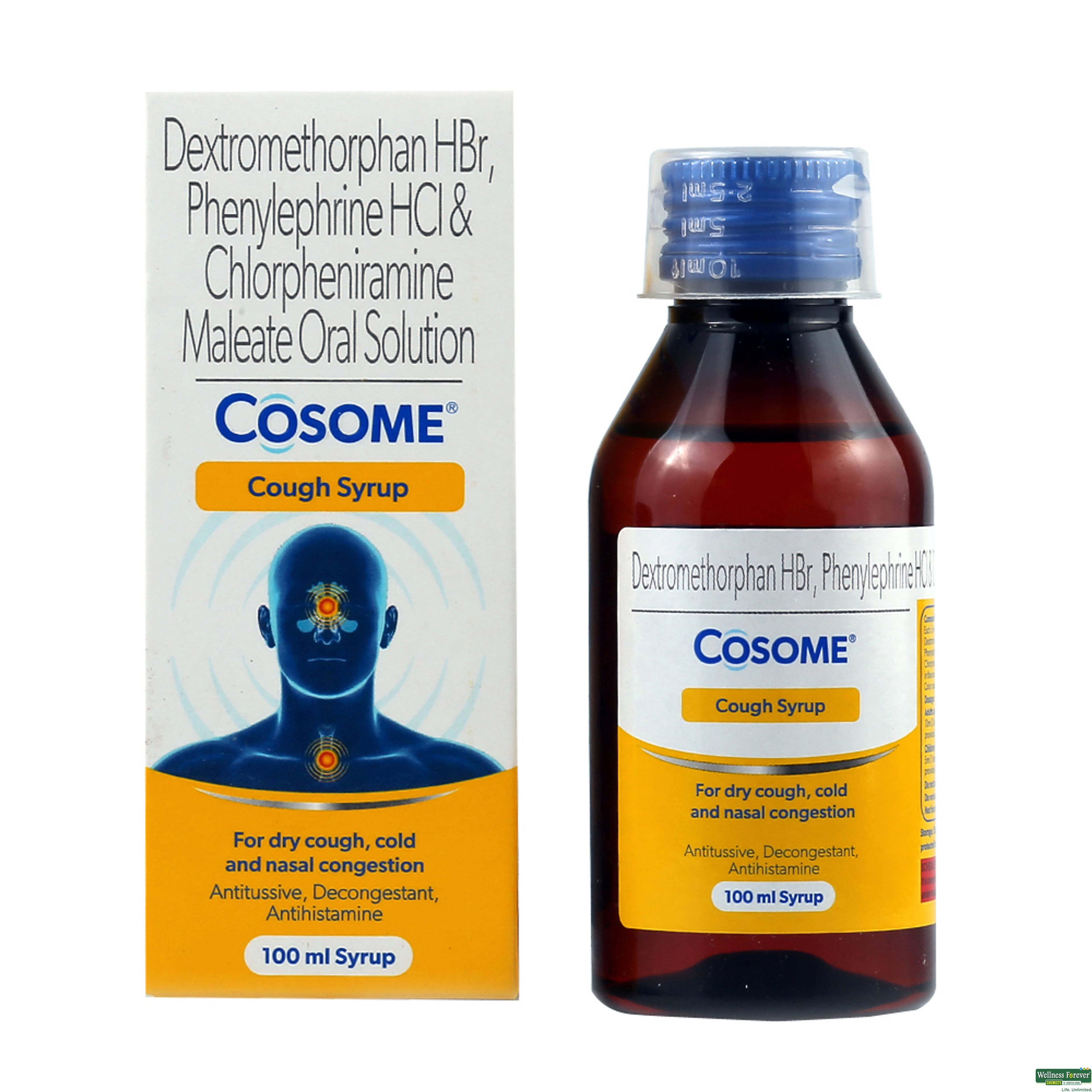 Cosome Cough Syrup 100 ml-image