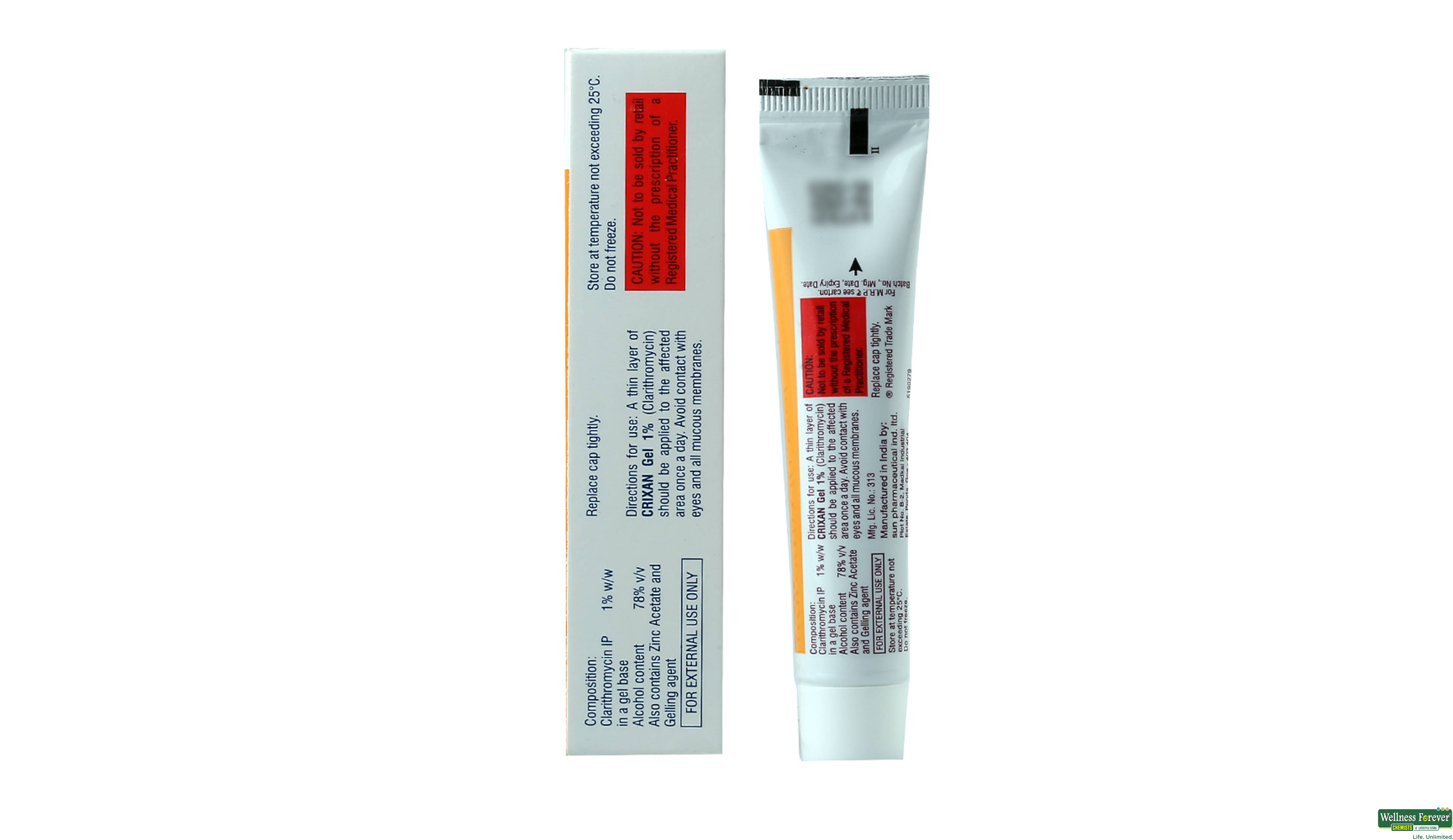 CRIXAN GEL 15GM- 2, 15GM, 