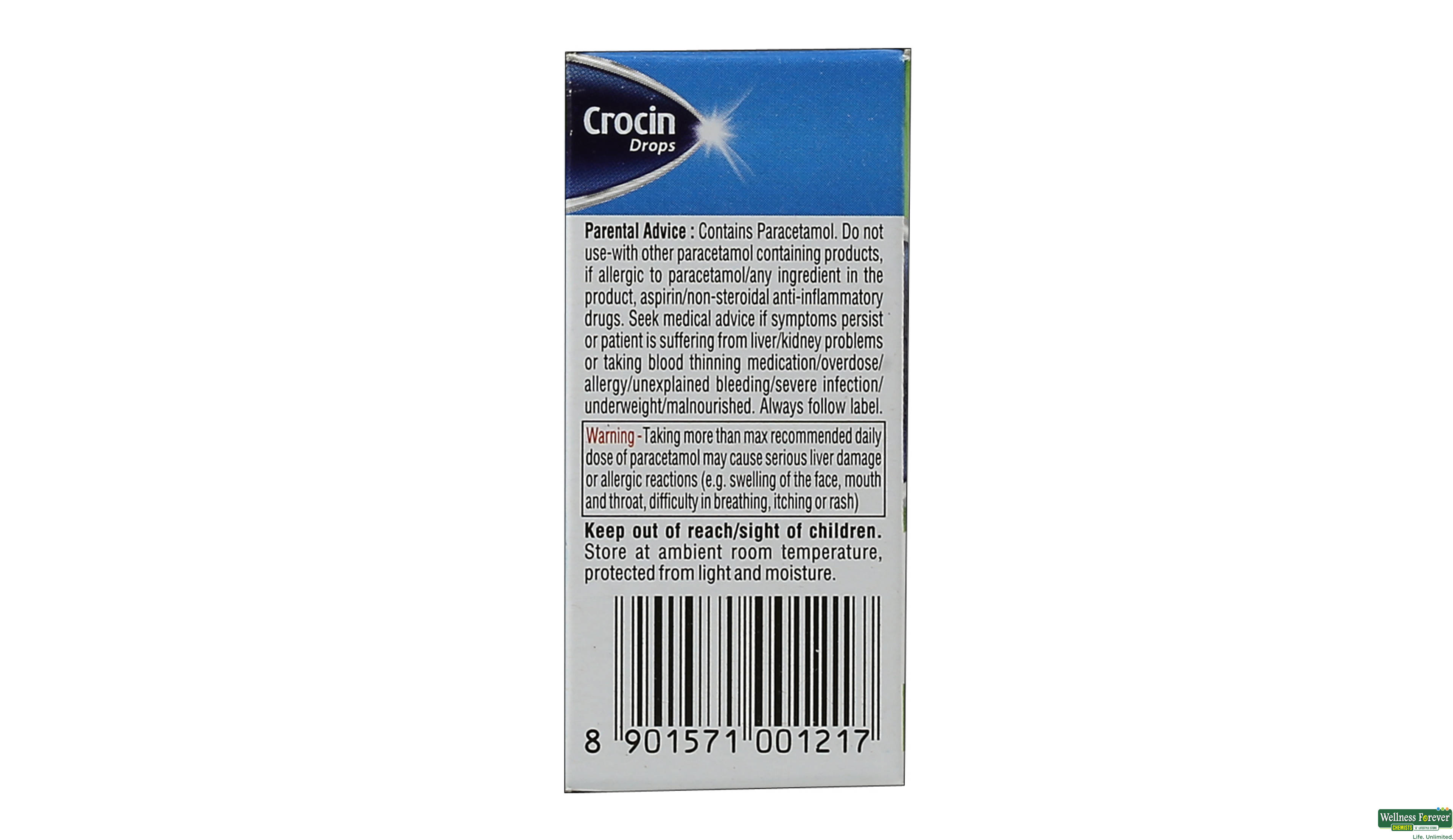 CROCIN ORAL DROP 15ML- 2, 15ML, 