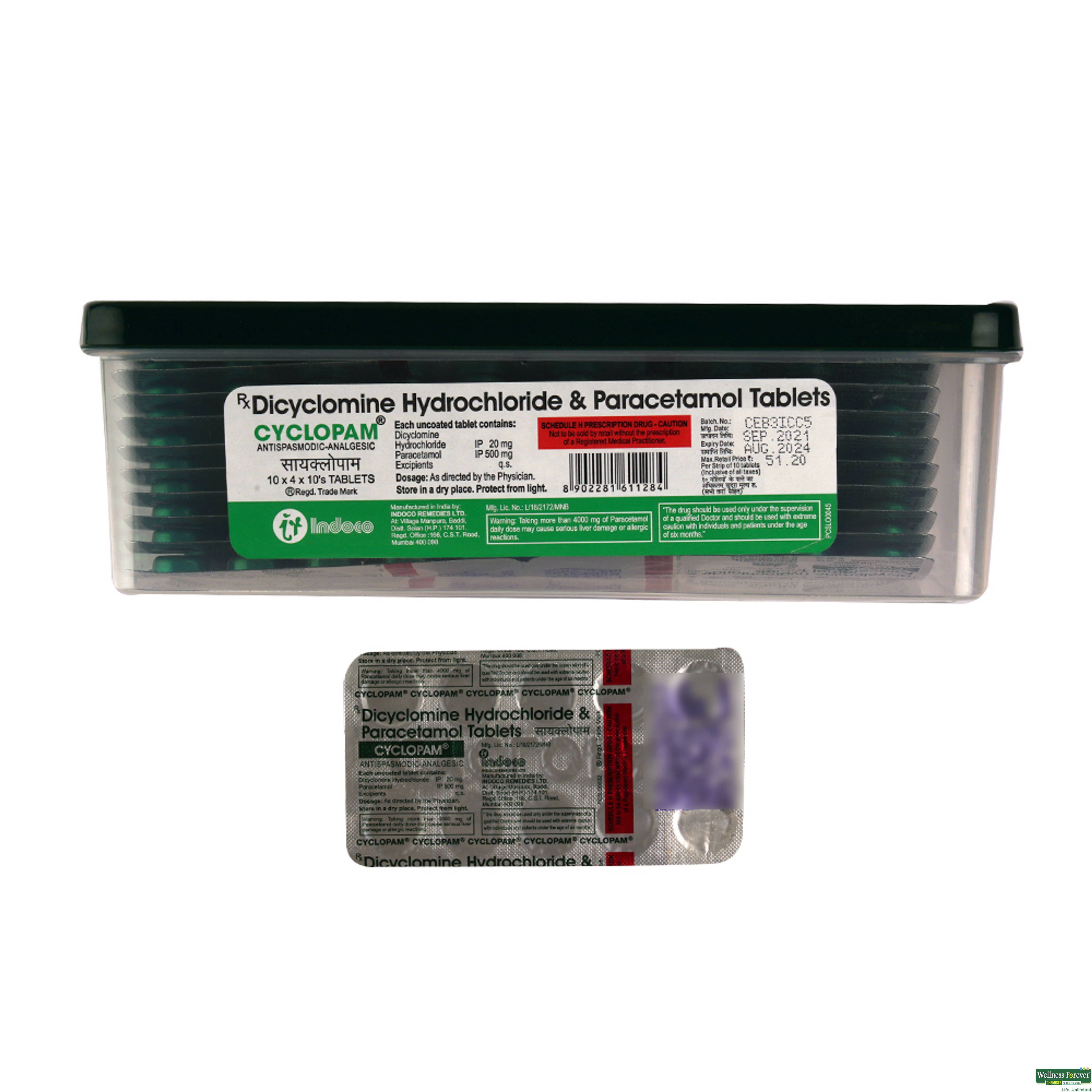 CYCLOPAM 10TAB-image