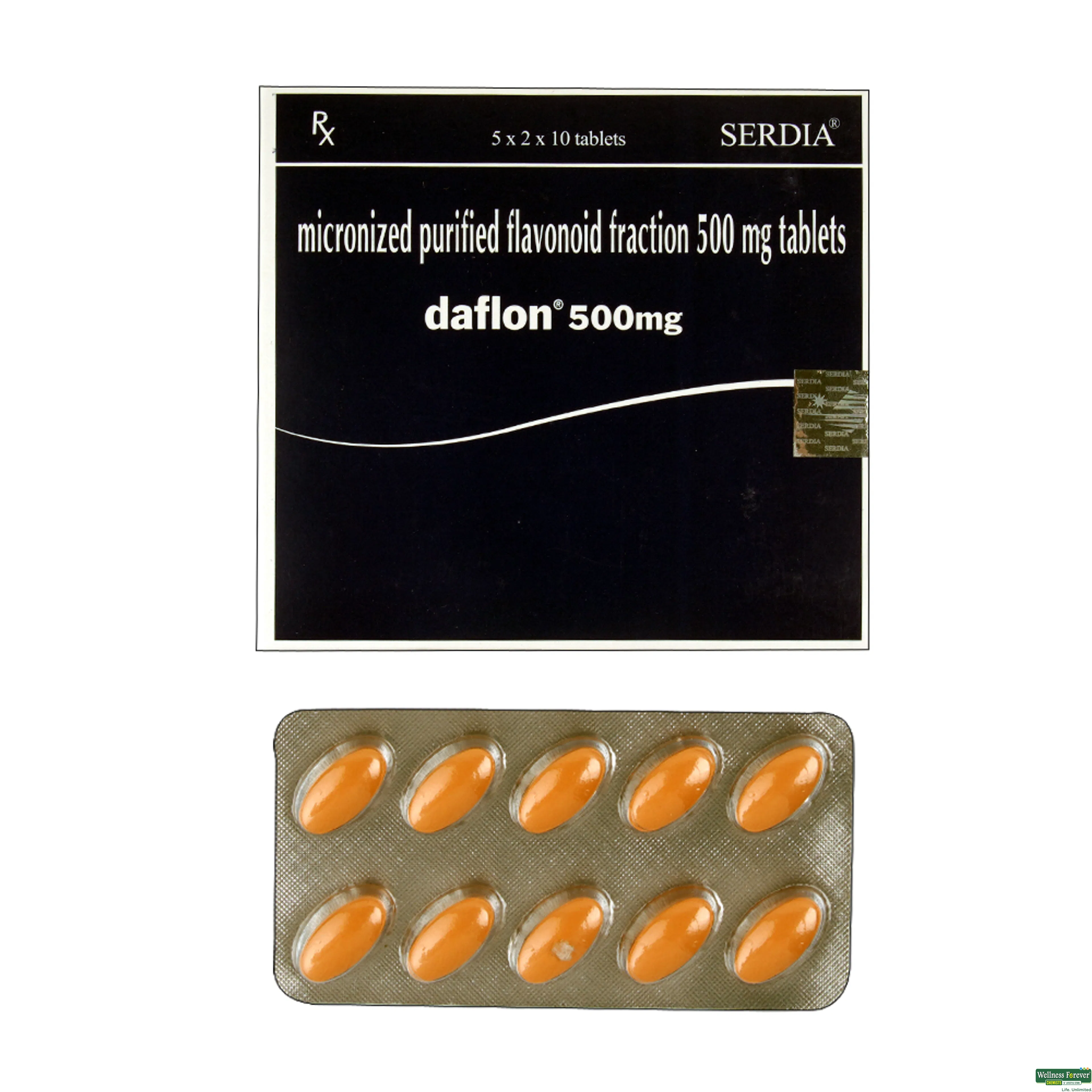 Daflon 1000 Tablet – Ak Medical Hall
