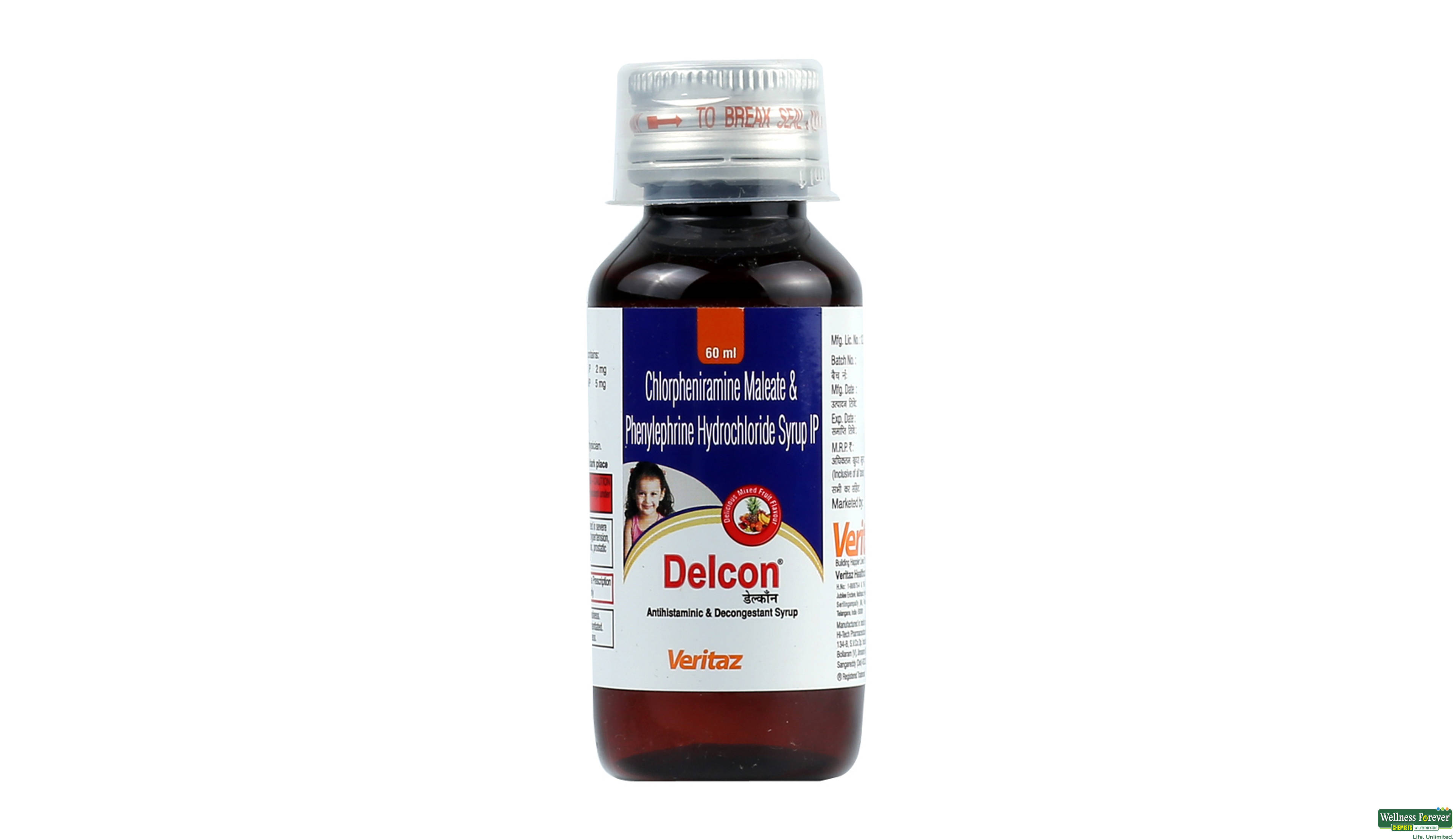 DELCON SYP 60ML- 1, 60ML, null