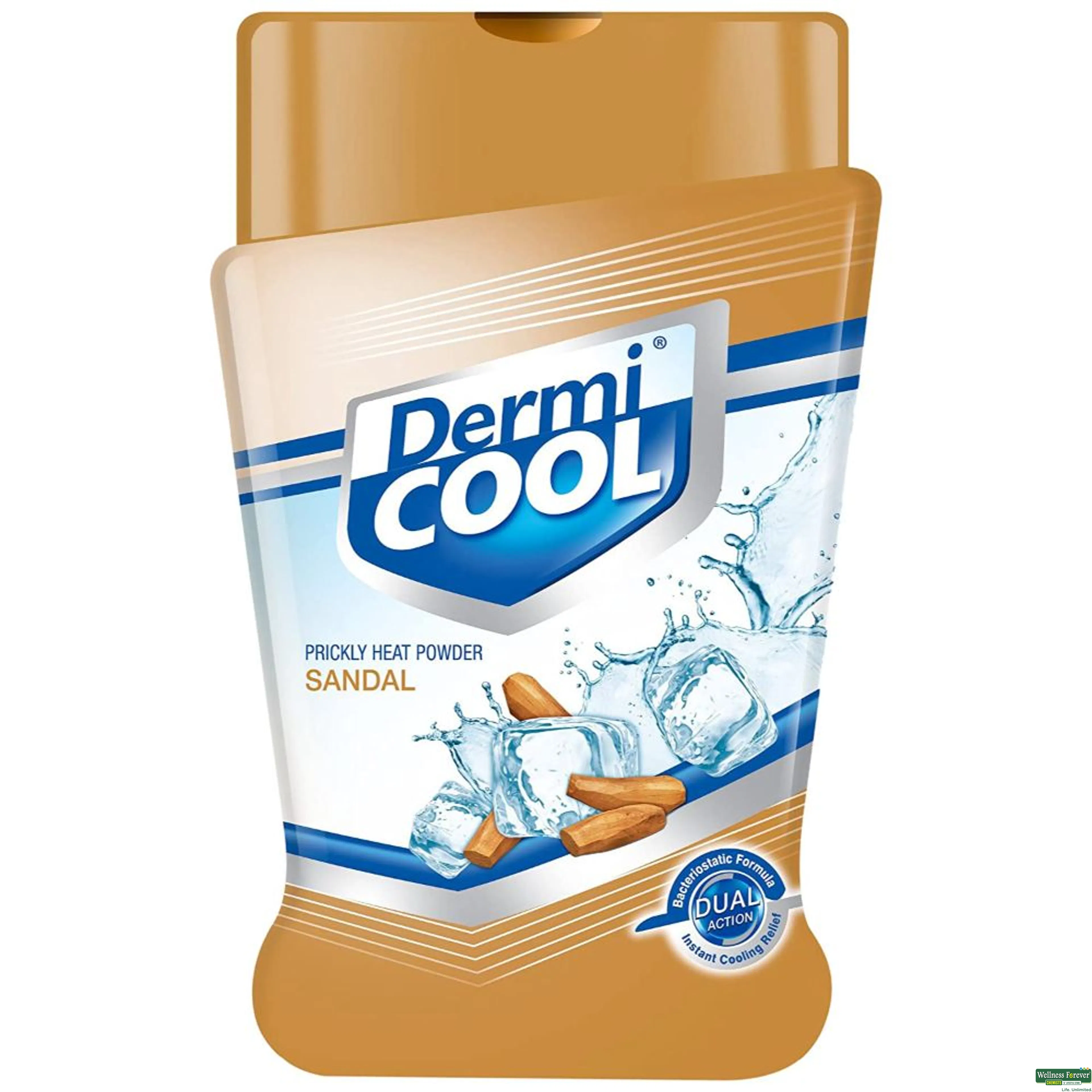 DERMICOOL TALC SANDAL 150GM-image