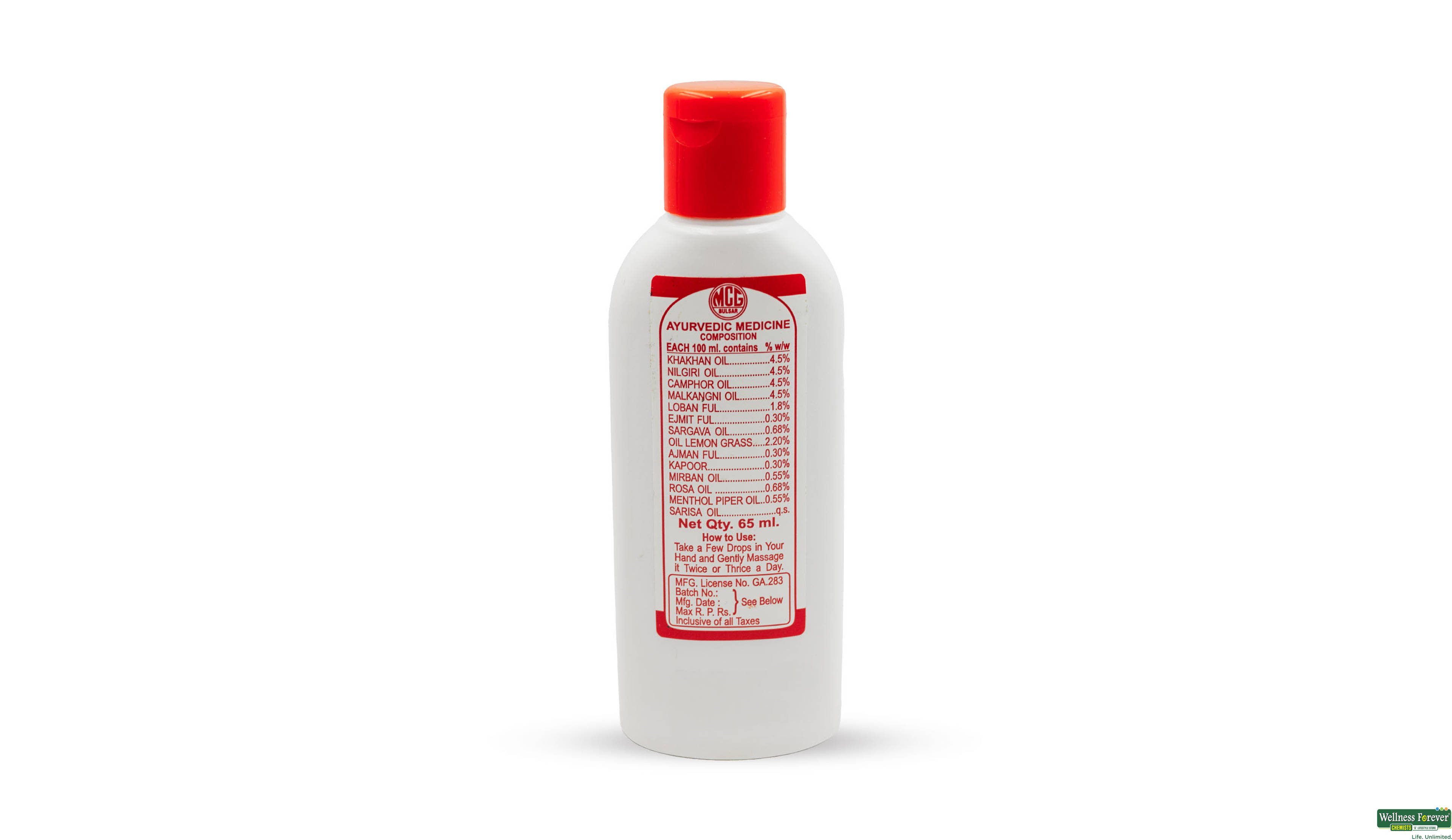 DHARASANA MALIS TEL 65ML- 2, 65ML, null