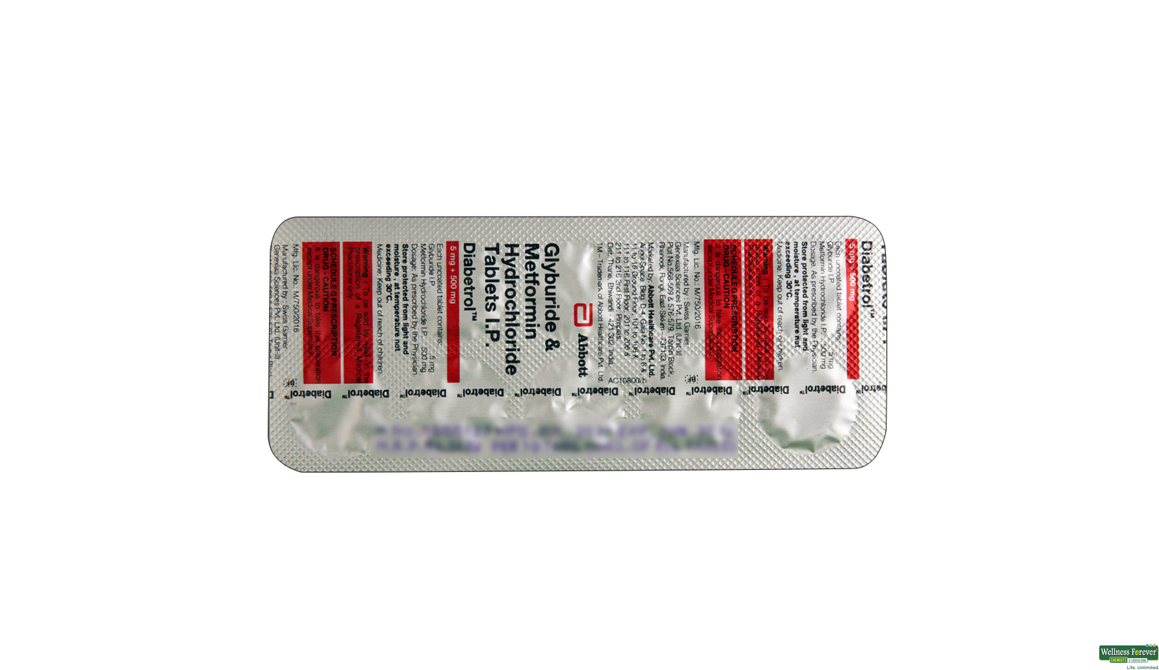 DIABETROL 10TAB- 2, 10TAB, 