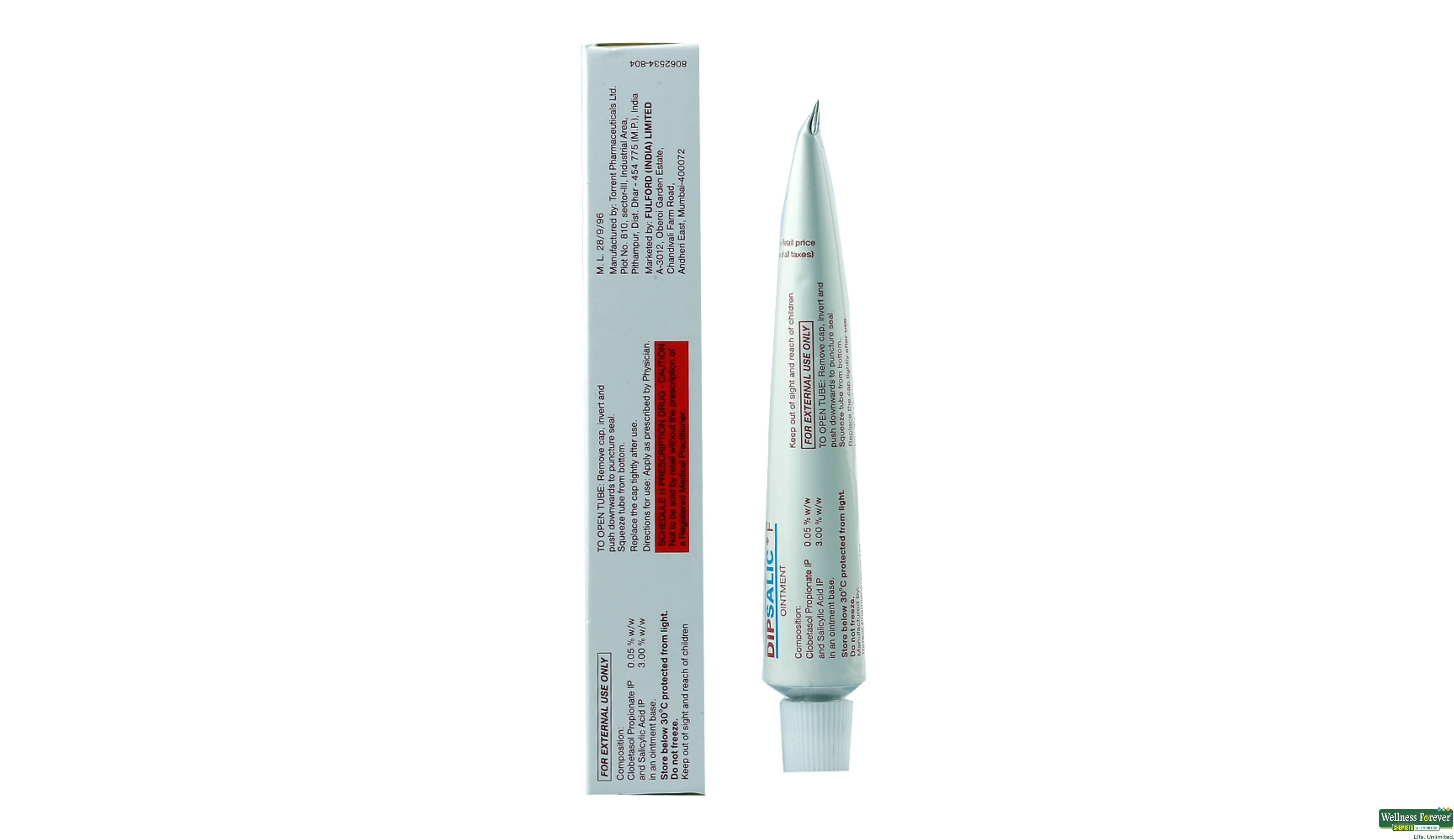 DIPSALIC-F OINT 20GM- 2, 20GM, 