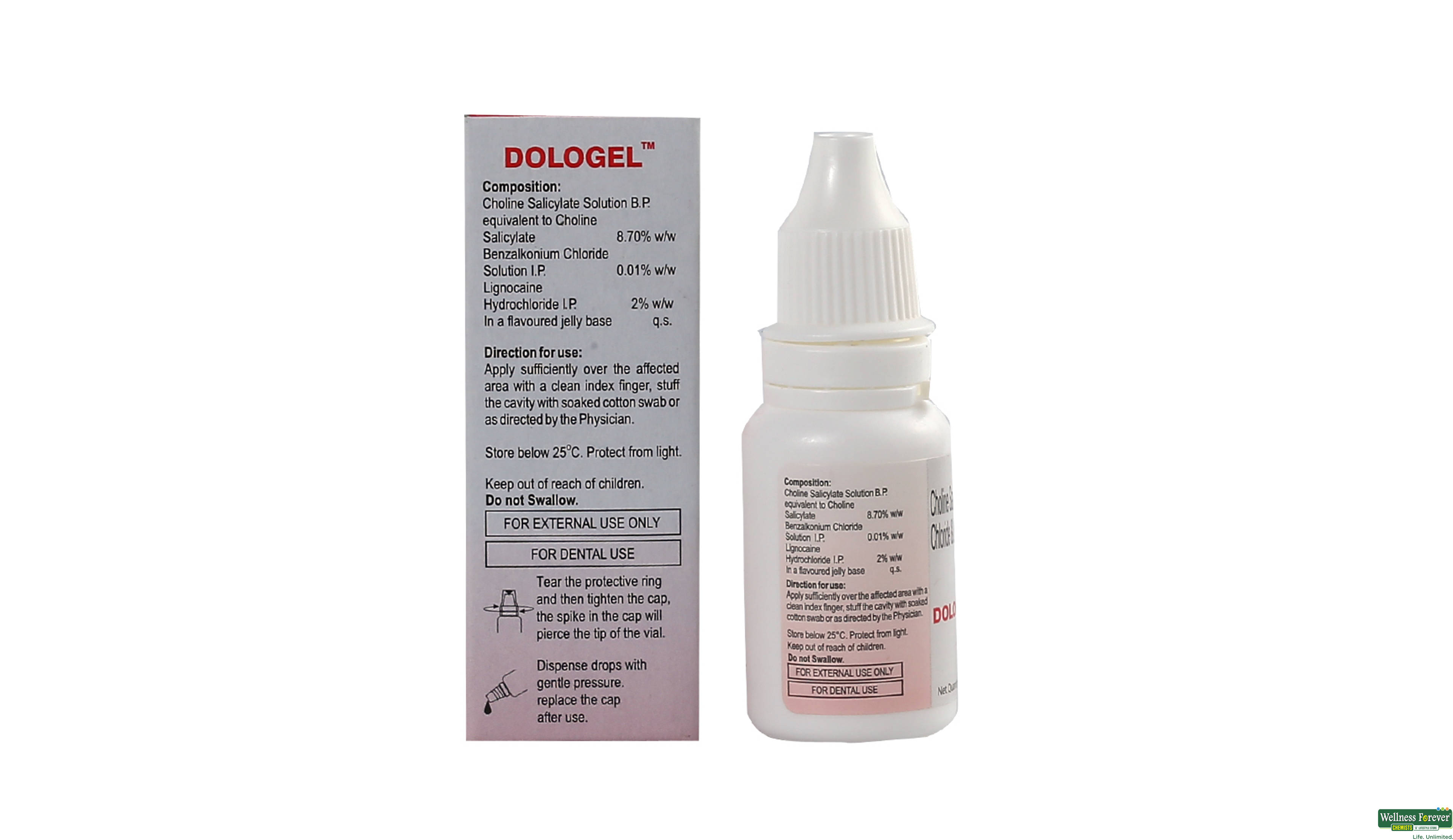 DOLOGEL GEL 15GM- 2, 15GM, 