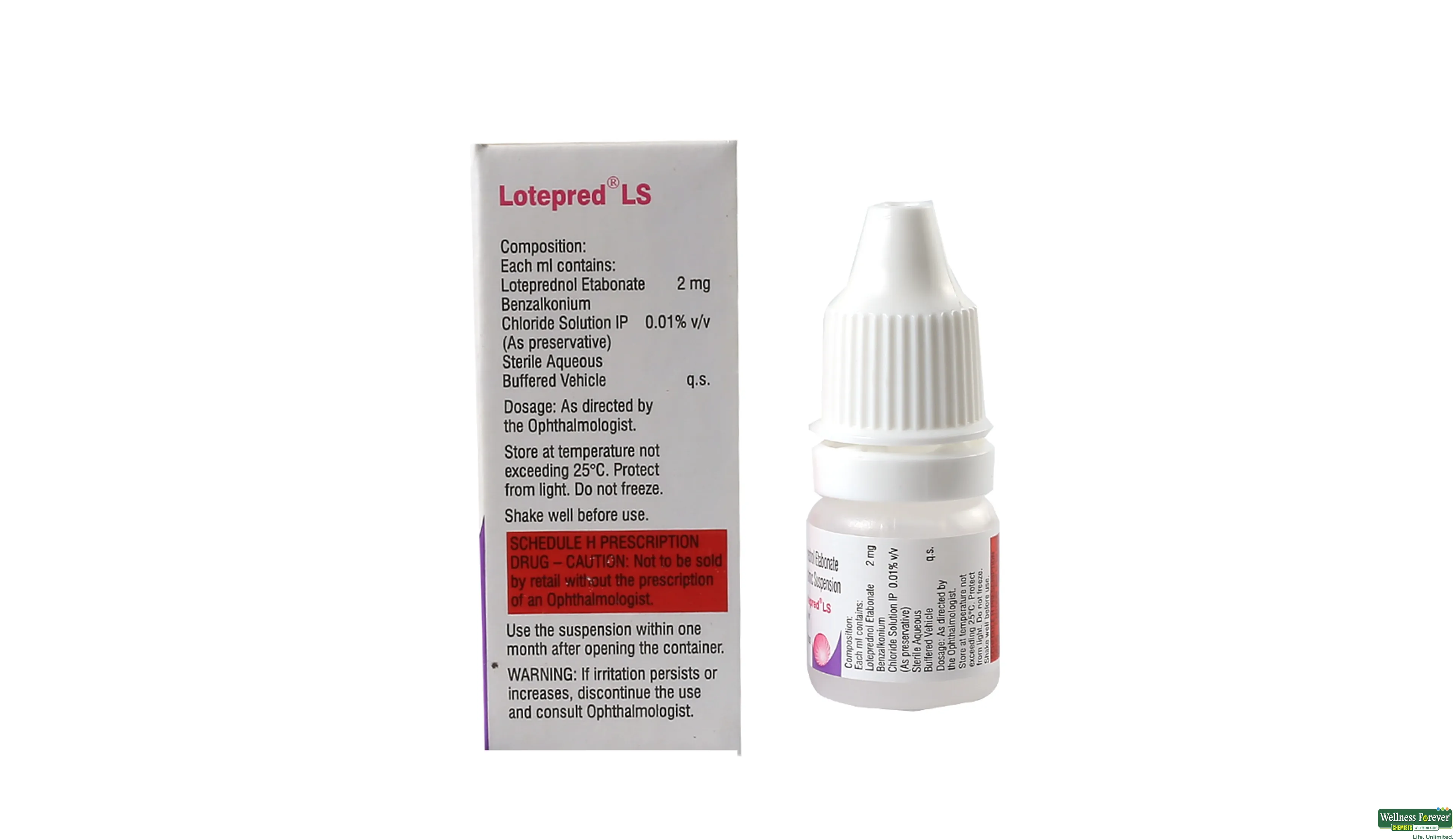 LOTEPRED-LS E/DROP 5ML- 2, 5ML, 