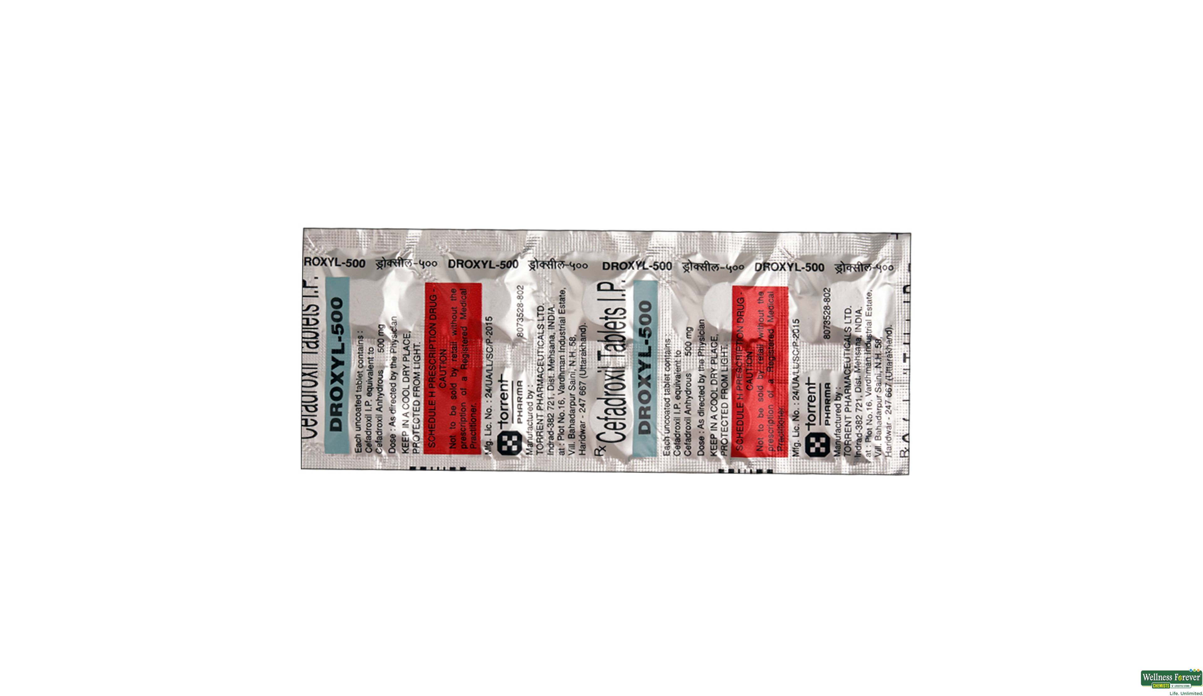 DROXYL 500MG 10TAB- 1, 10TAB, 