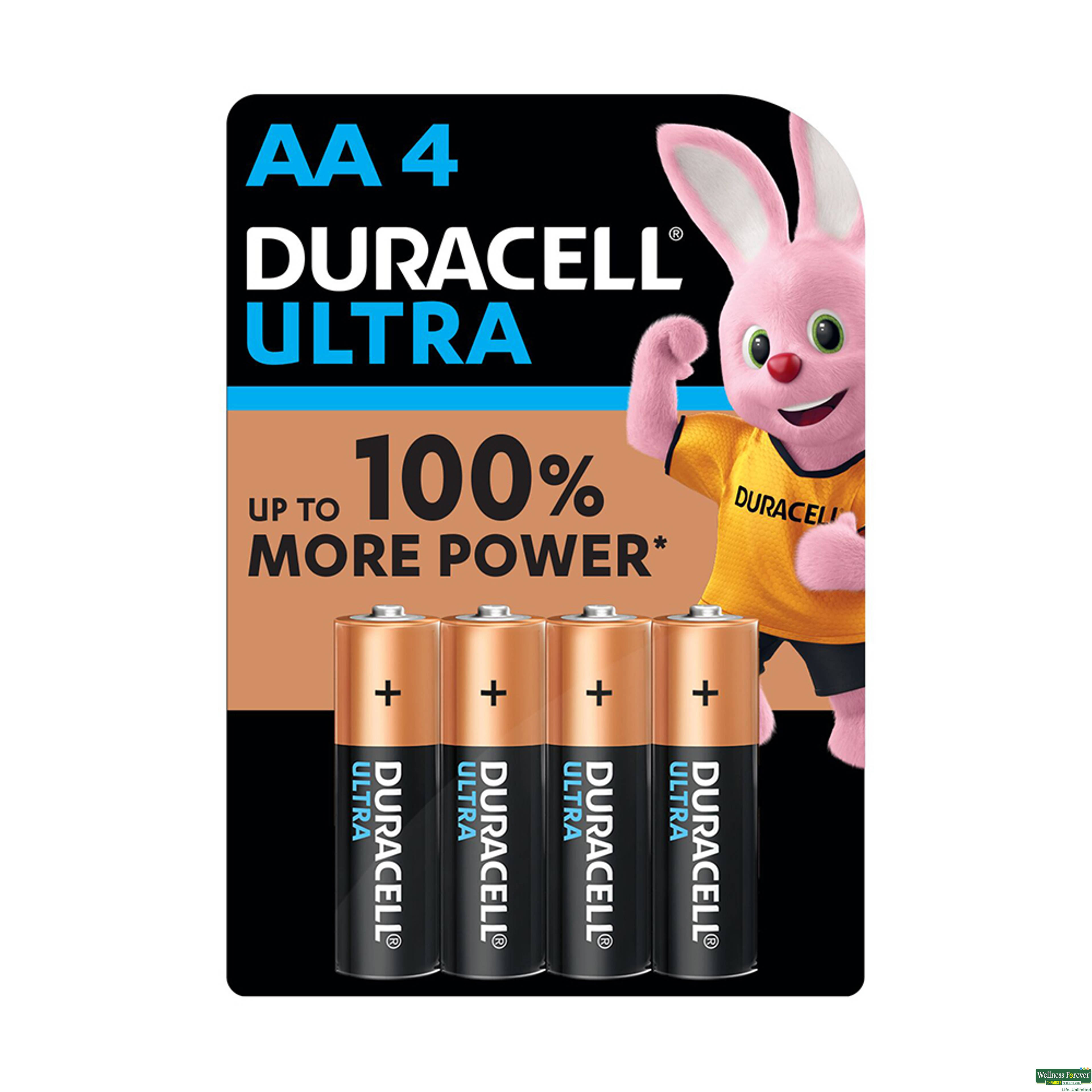 Duracell Aa Batteries, 4 Pieces-image