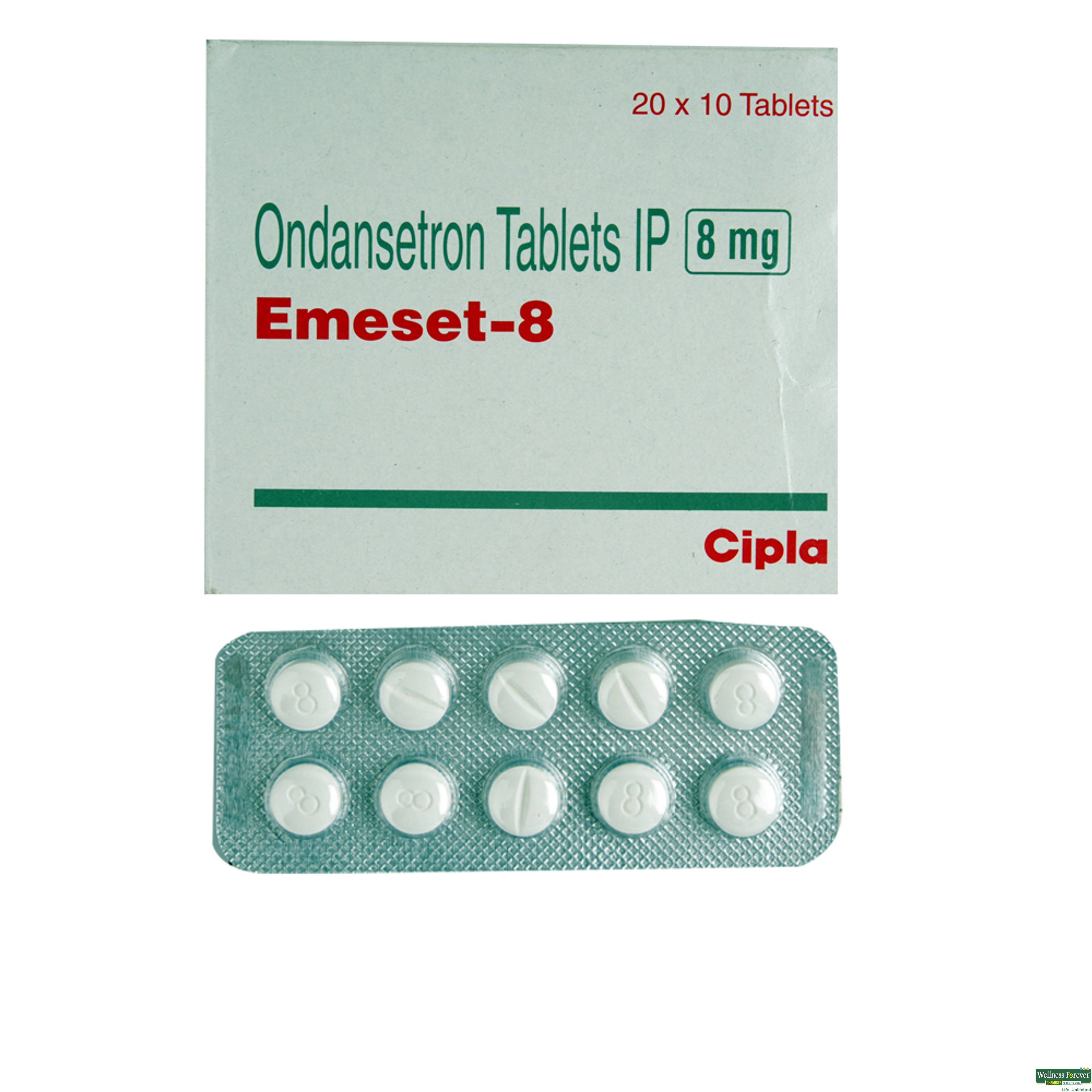 EMESET 8MG 10TAB-image